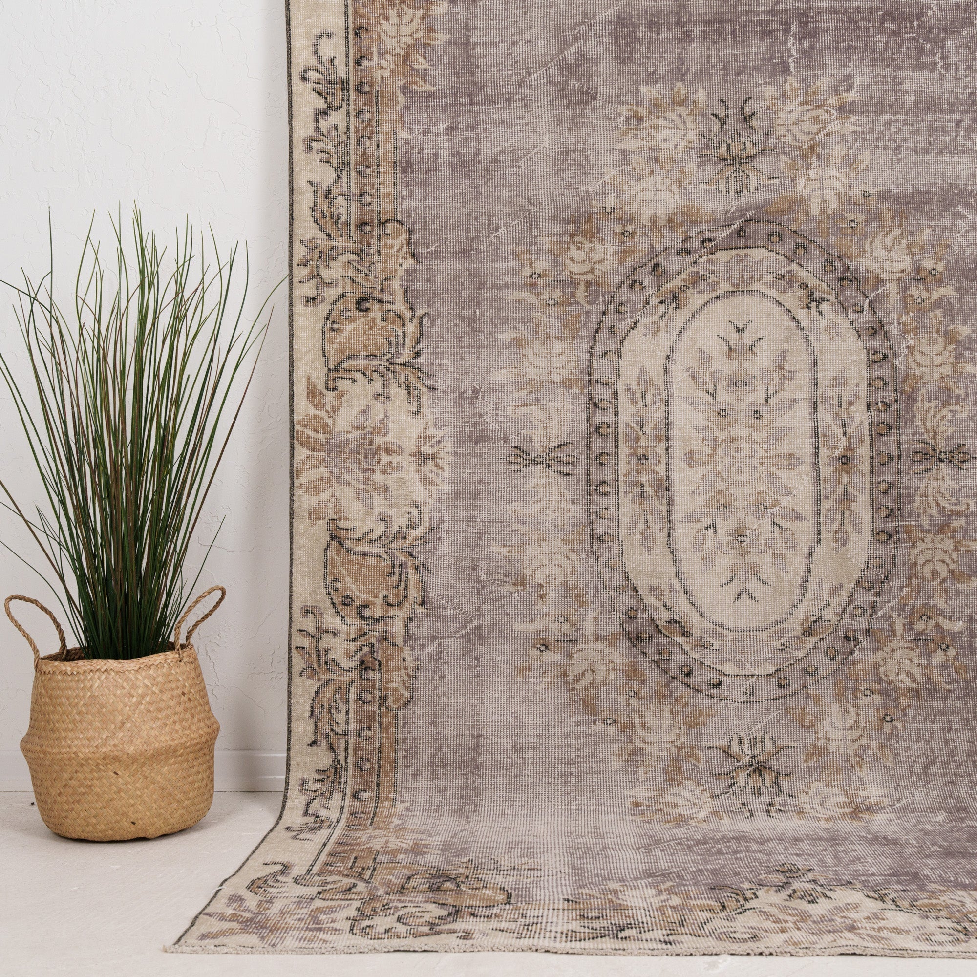 Medium Brown Antique Rug