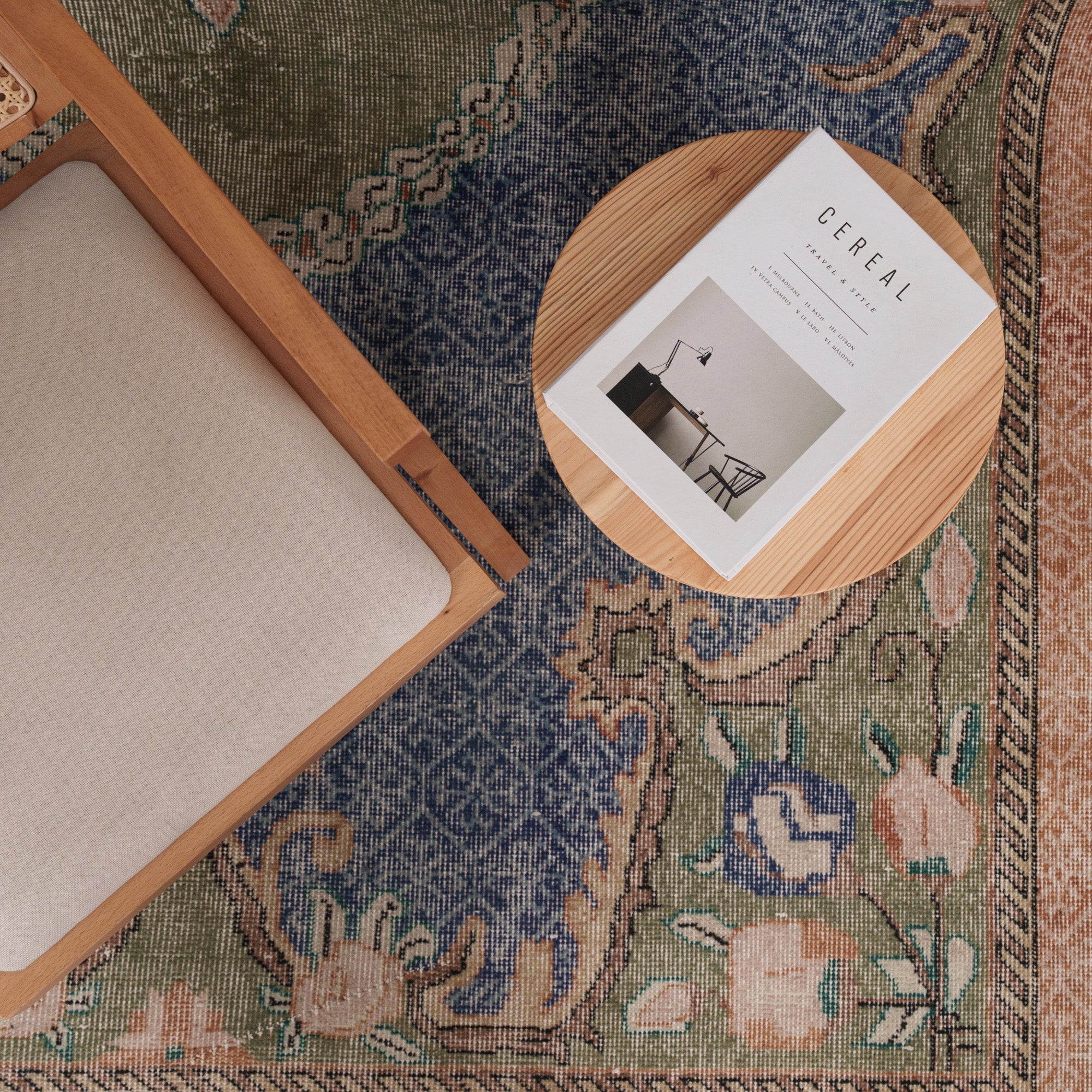 6x10 Blue Turkish Rug