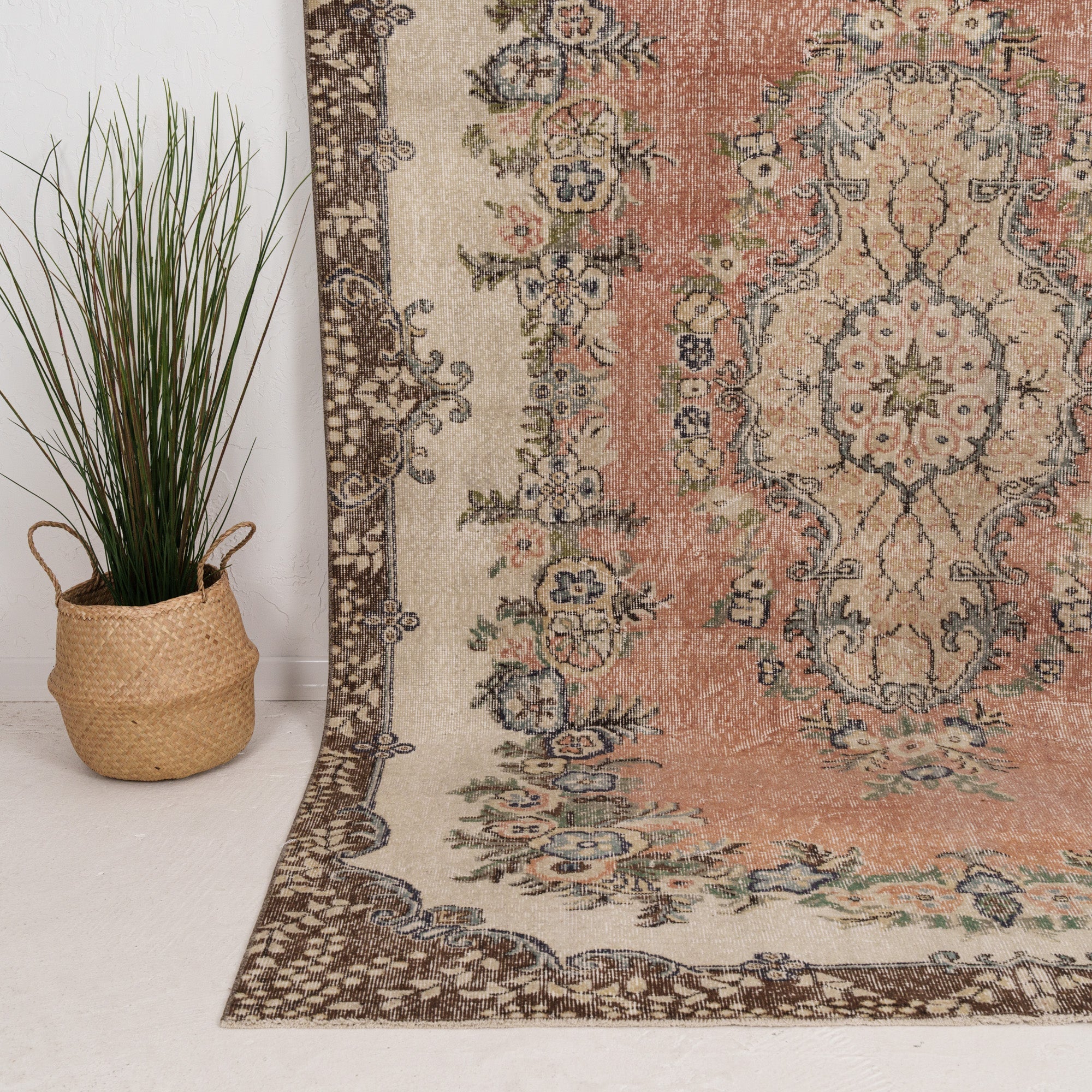 Medium Brown Antique Rug