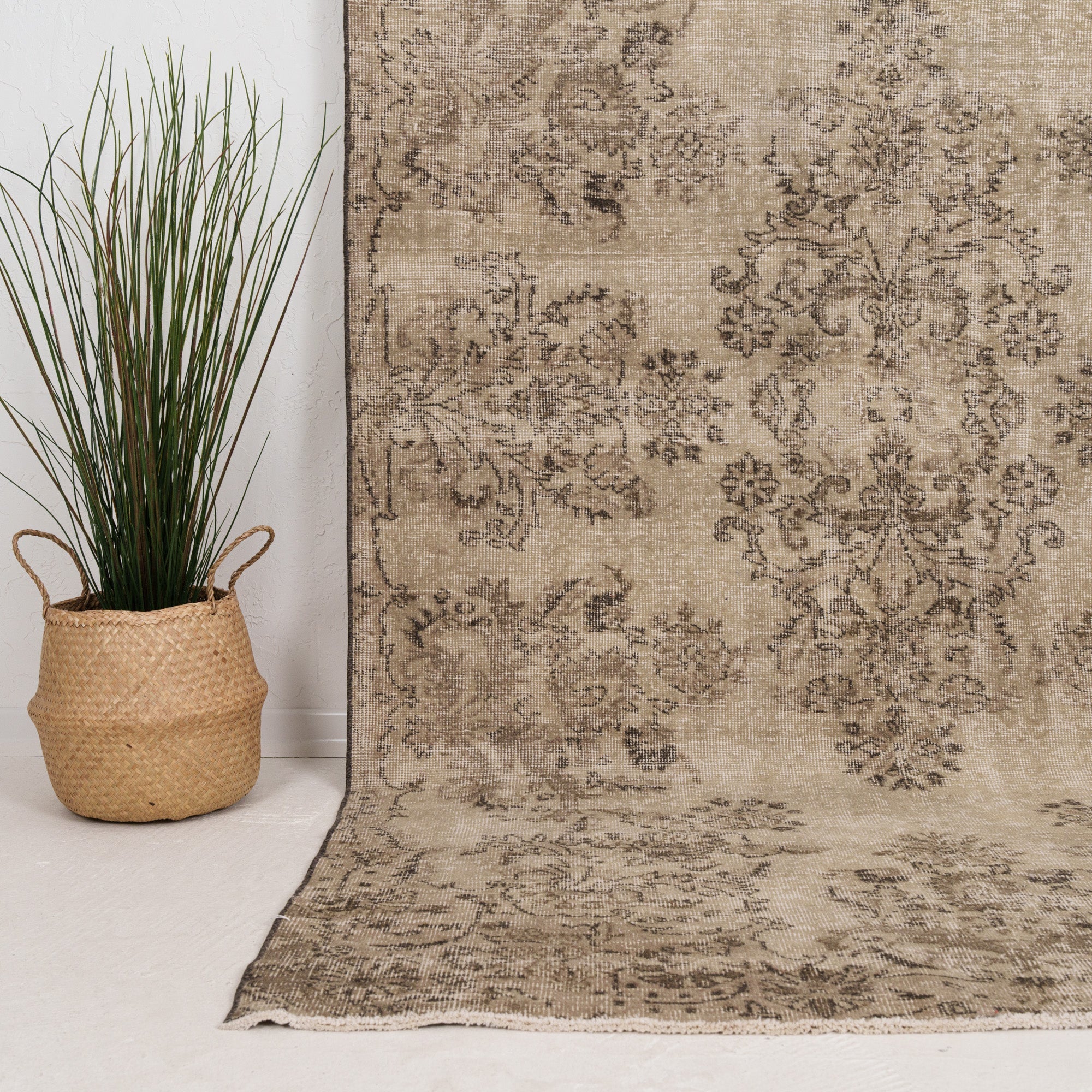 Medium Brown Antique Rug