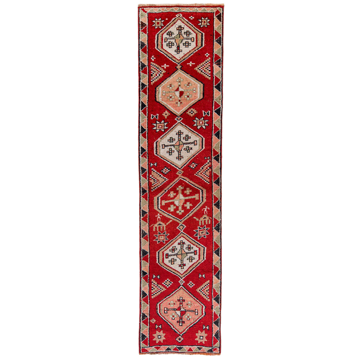 Hazellyn - Vintage Persian Rug, Handwoven Masterpiece