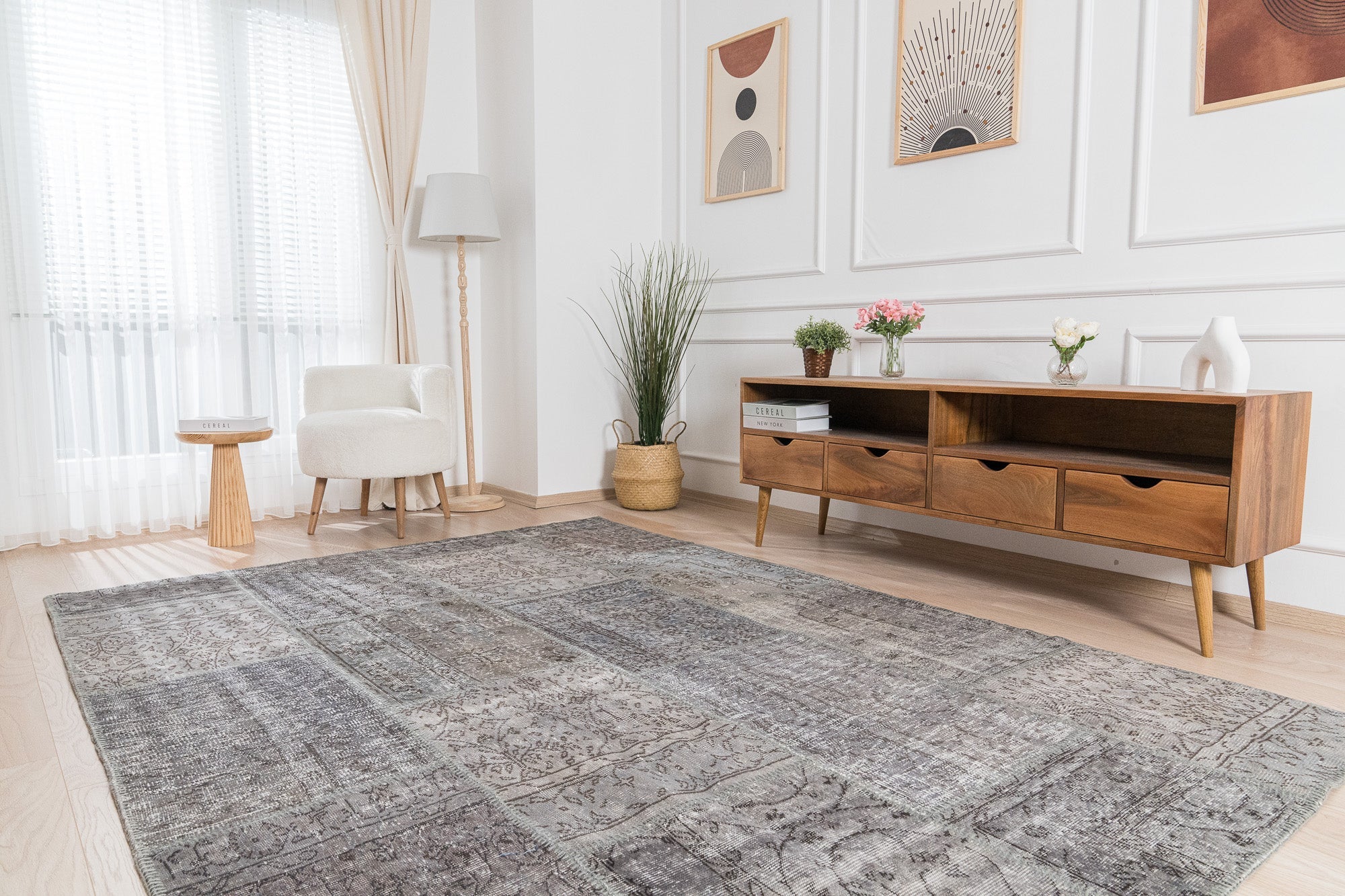 Sailer - Living Room Rug, Curated Vintage Collection