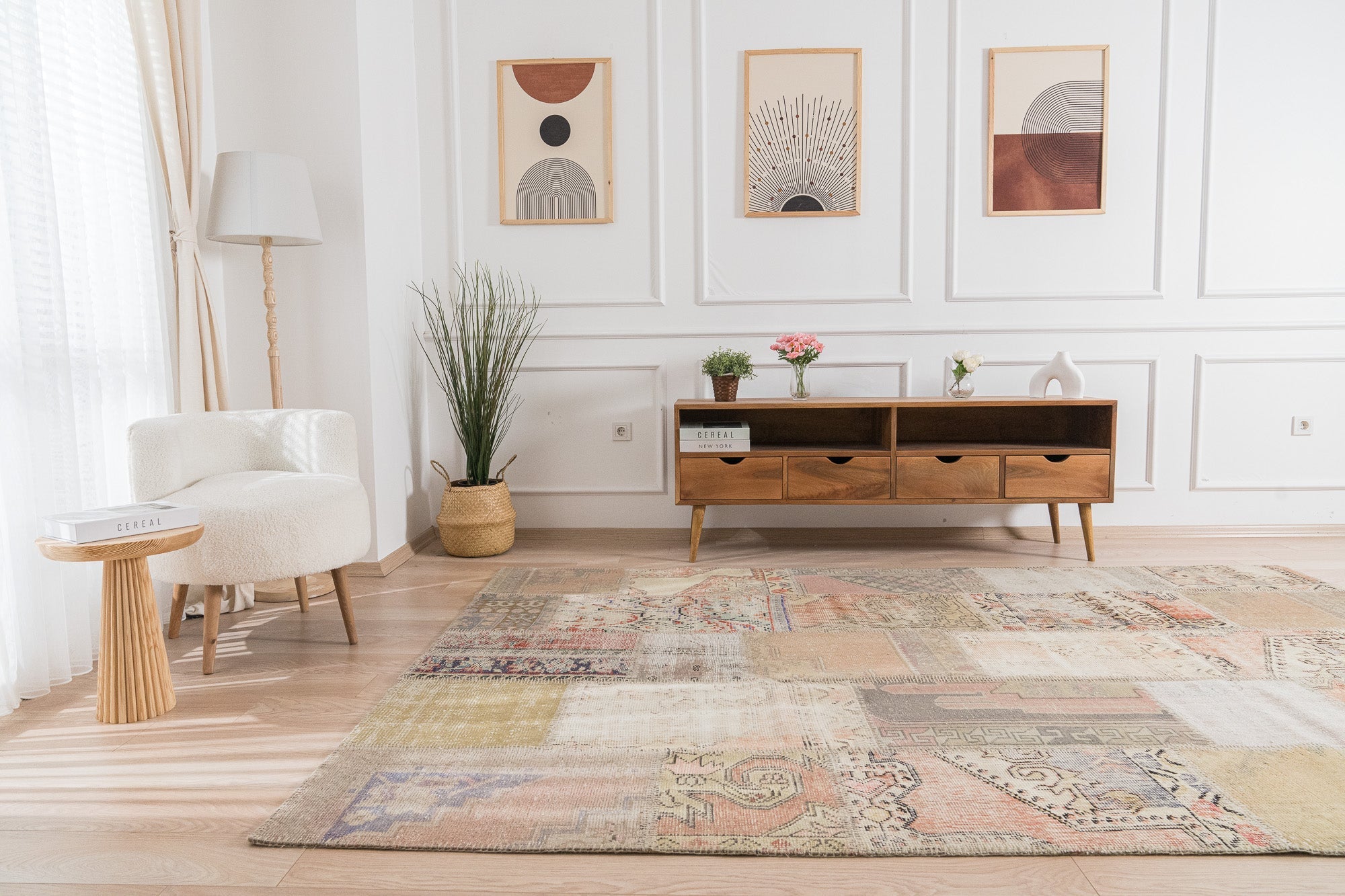 Jolanda - Dining Room Rug, Antique Oriental Masterpiece