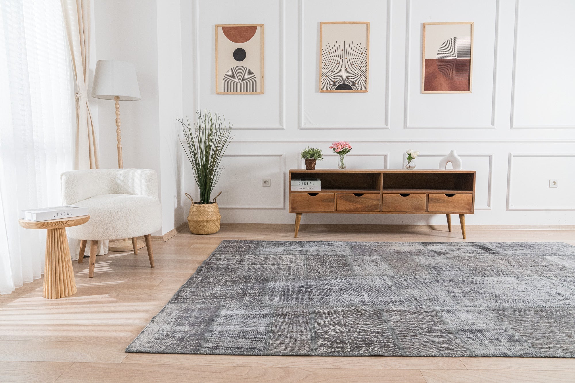 Ilya - Vintage Persian Rug, Handwoven Masterpiece