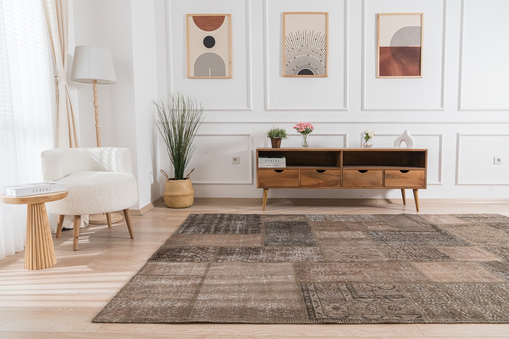 Itzella - Turkish Rug, Vintage Charm for Modern Spaces