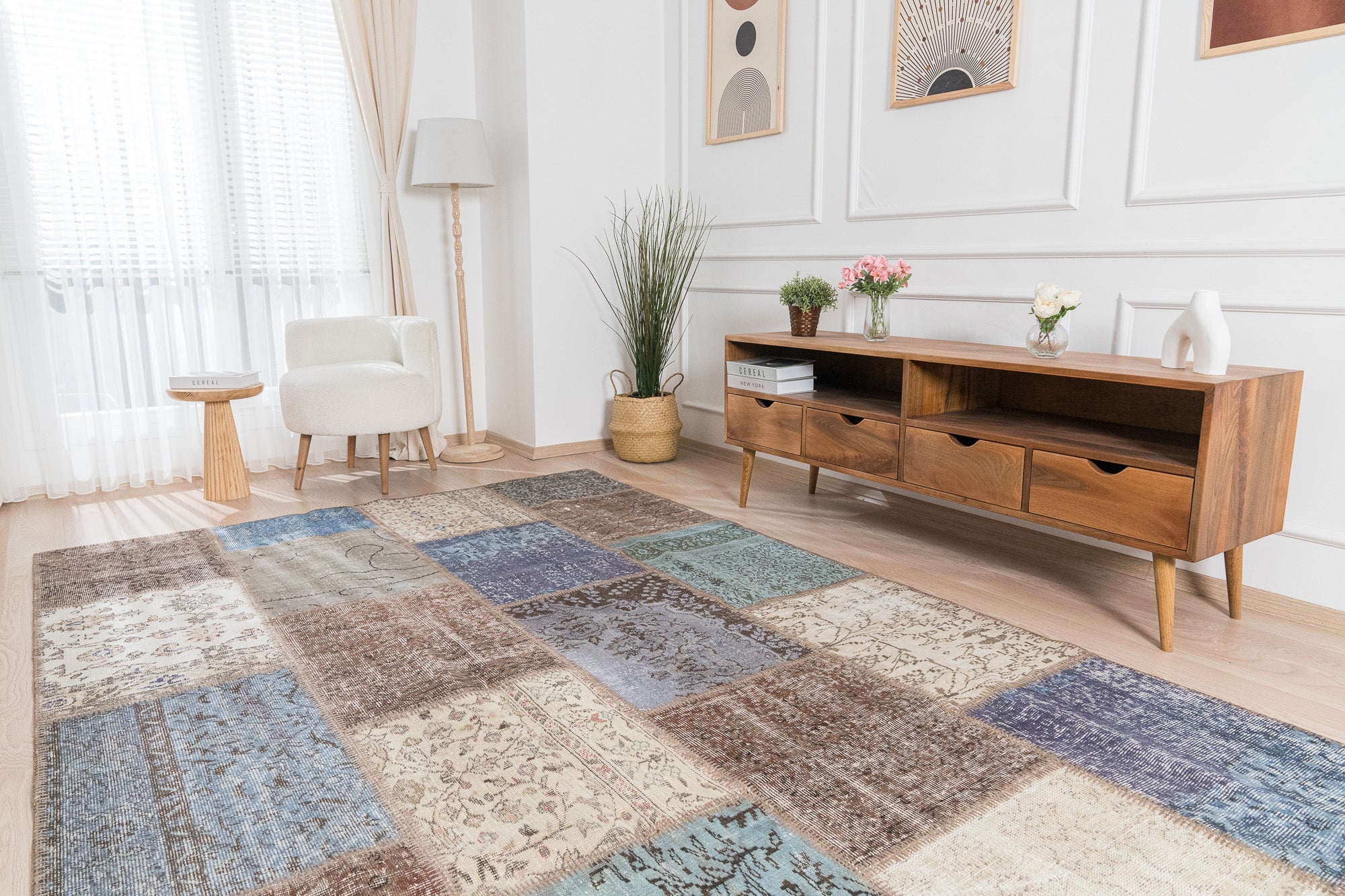 Janella - Vintage Persian Rug, Handwoven Masterpiece