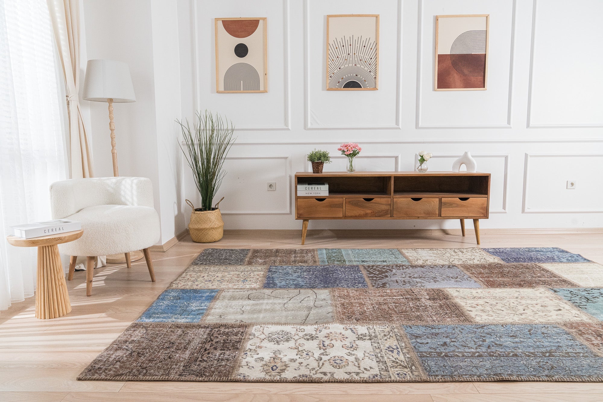 Janella - Turkish Rug, Vintage Charm for Modern Spaces