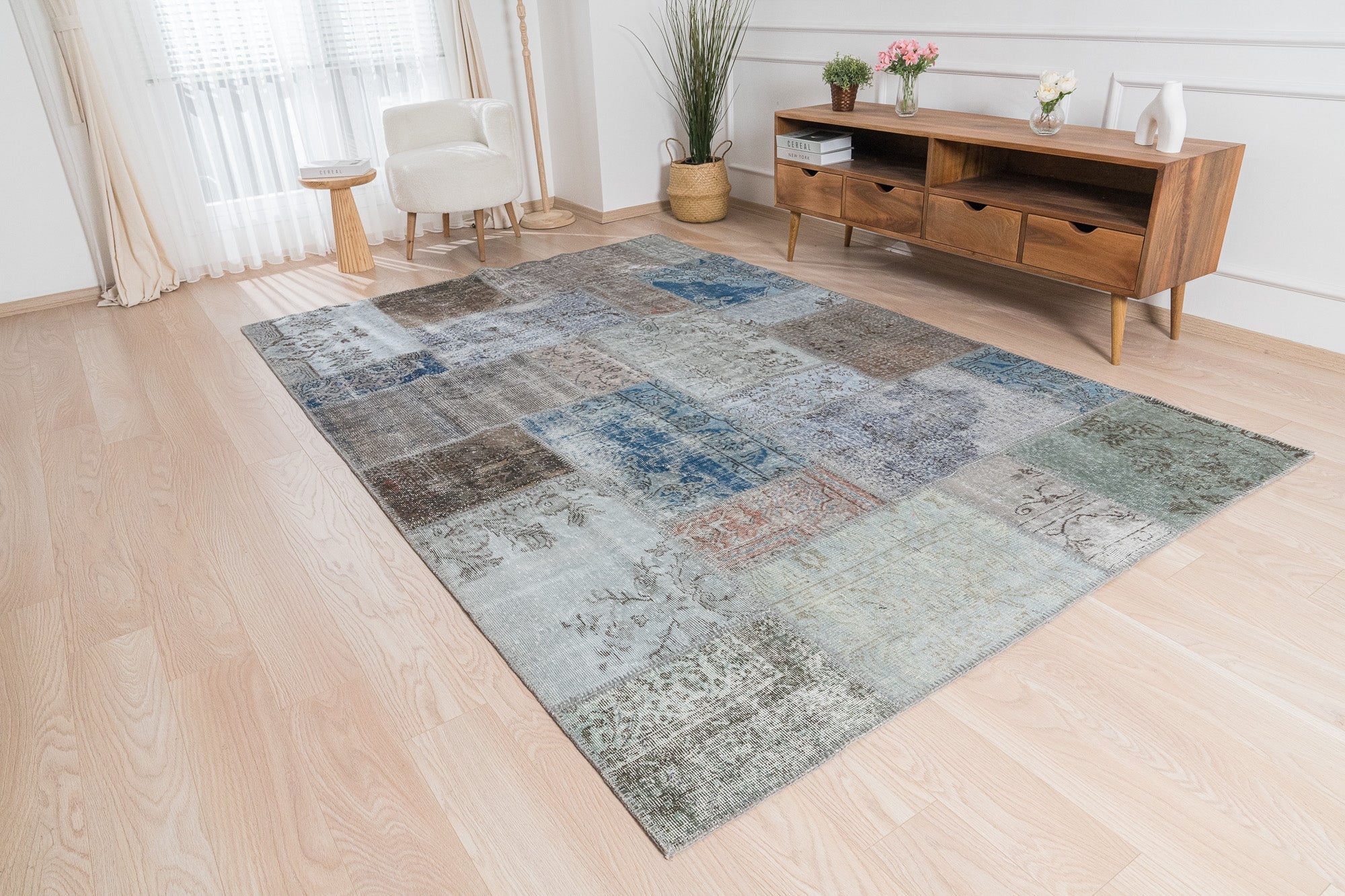 Joella - Turkish Rug, Vintage Charm for Modern Spaces
