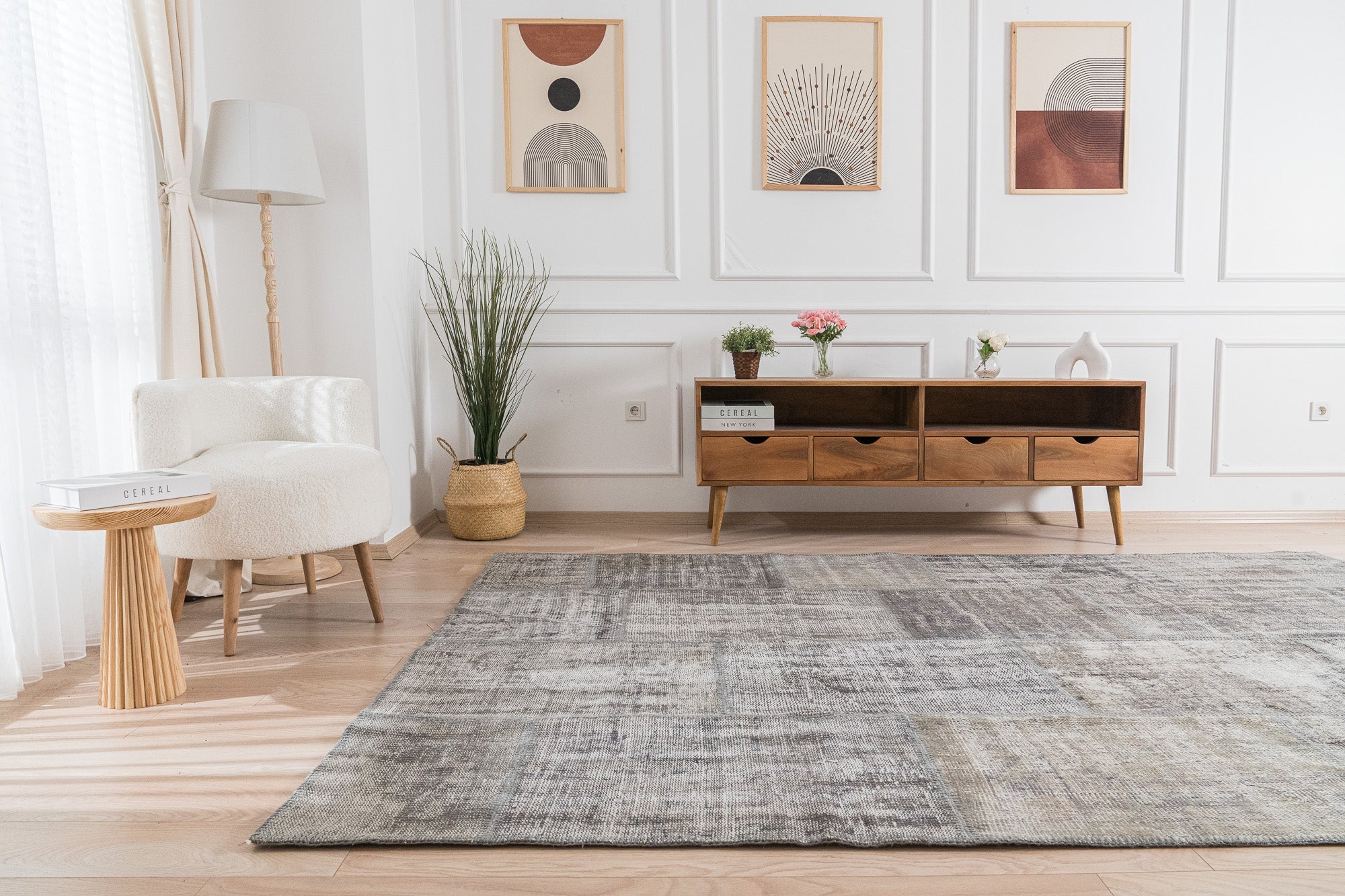 Ishara - Living Room Rug, Premium Handmade Craft