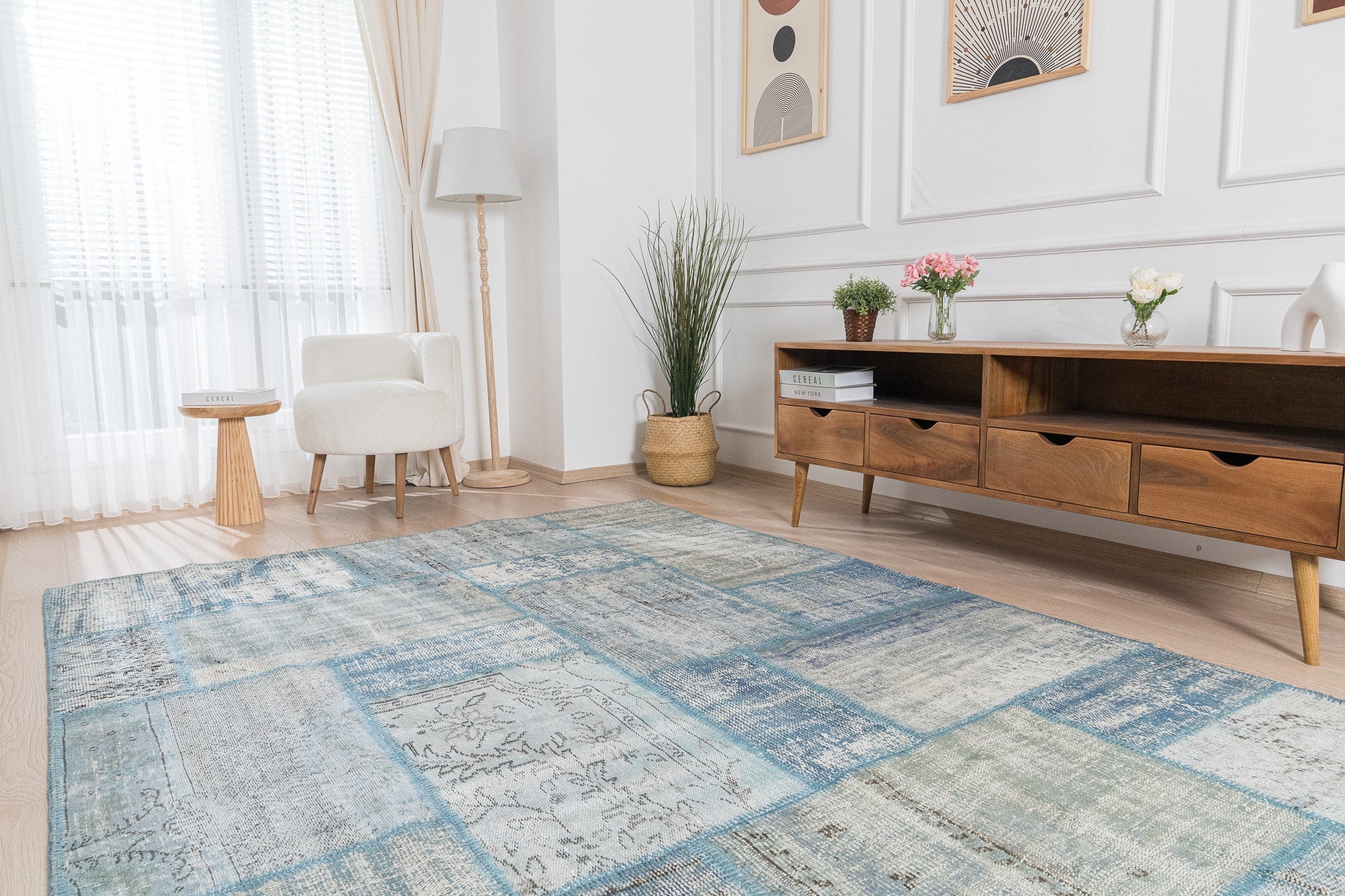 Rowina - Living Room Rug, Premium Handmade Craft