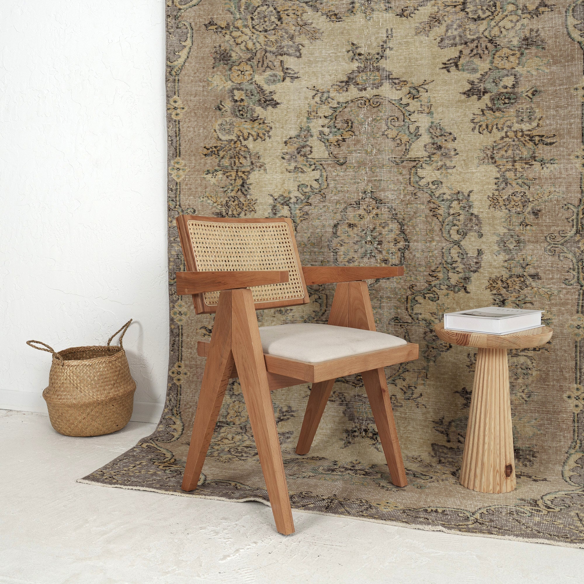 Xevera - Elegant Living Room Rug, Antique Charm