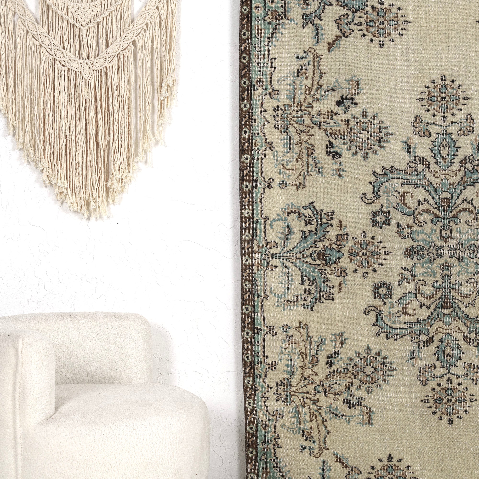Kyanna - Vintage Persian Rug, Handwoven Masterpiece