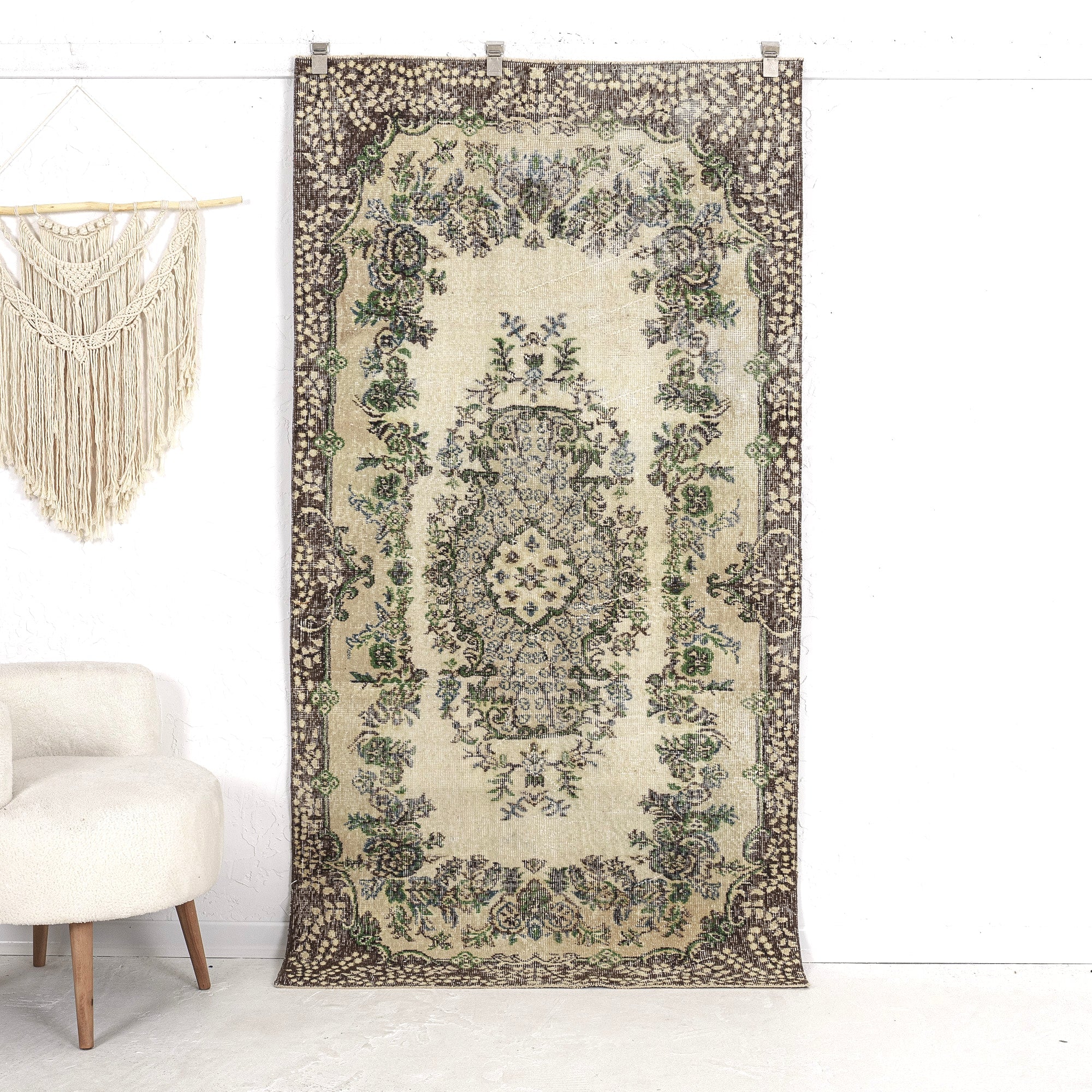 Marquise - Turkish Rug, Vintage Charm for Modern Spaces