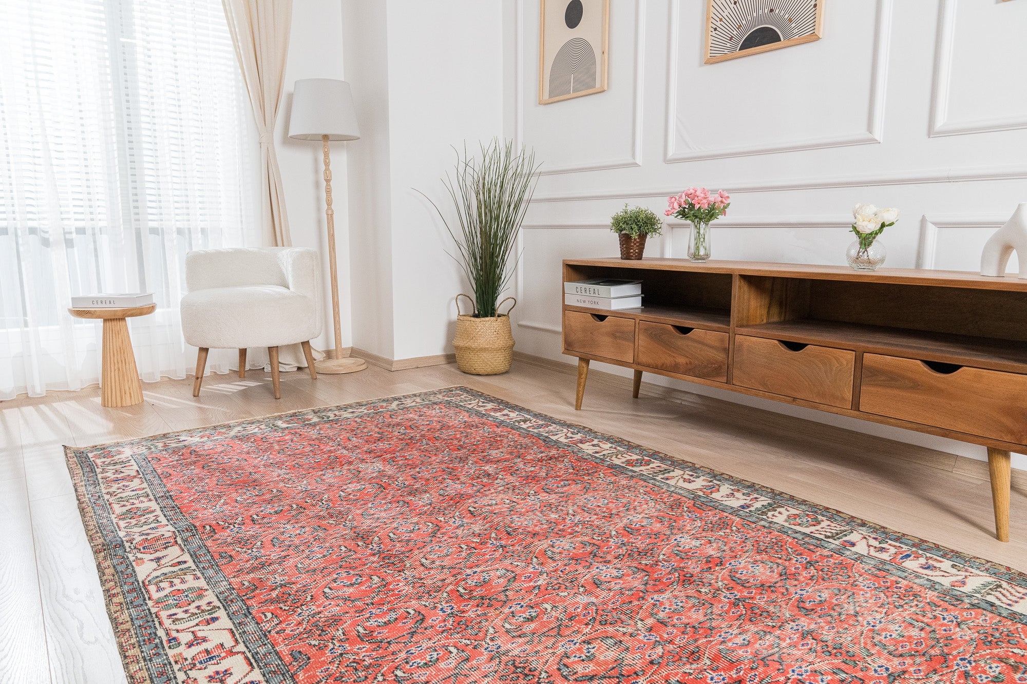 Ophira - Vintage Persian Rug, Handwoven Masterpiece