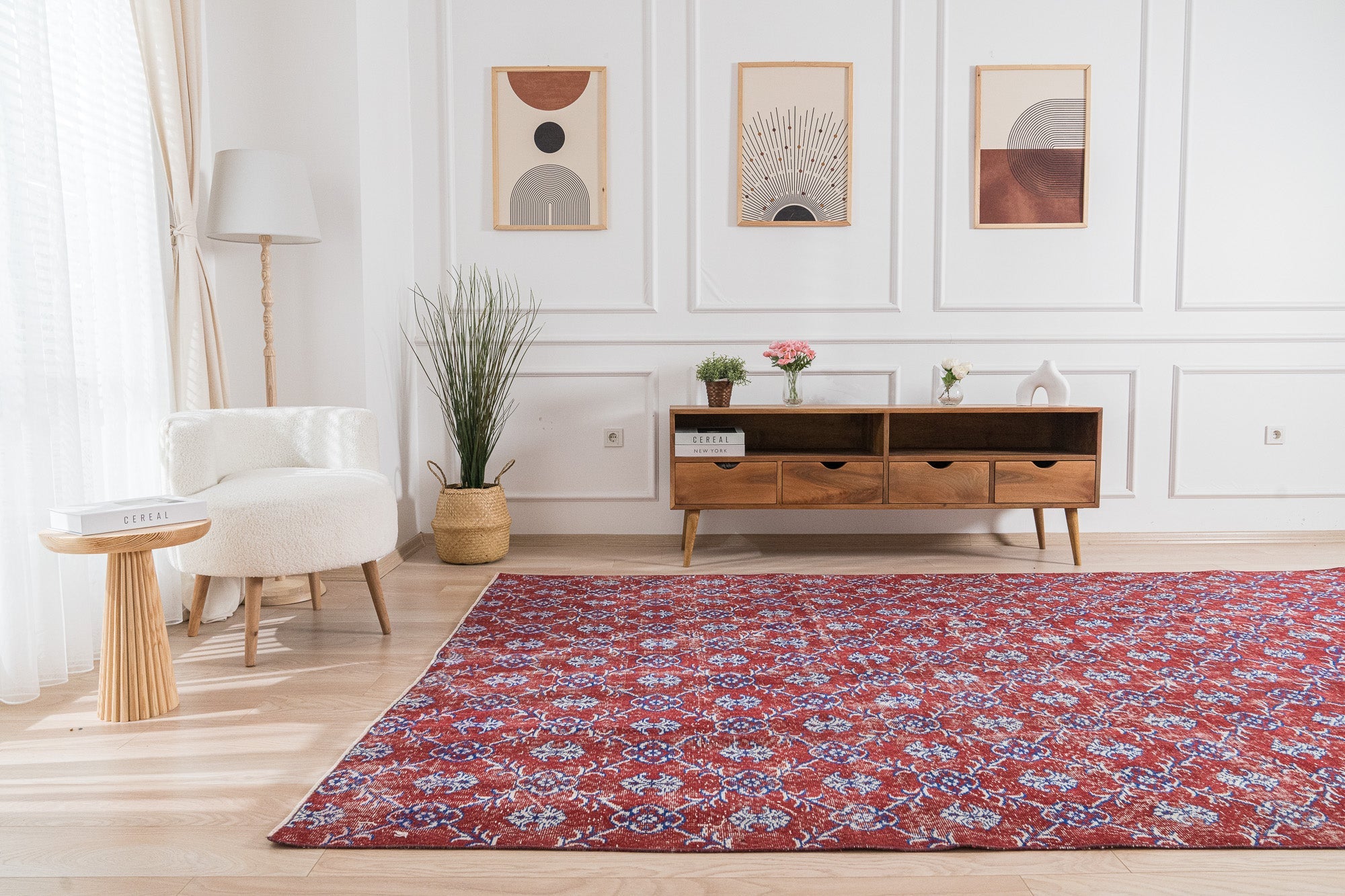 Marsona - Turkish Rug, Authentic and Vintage