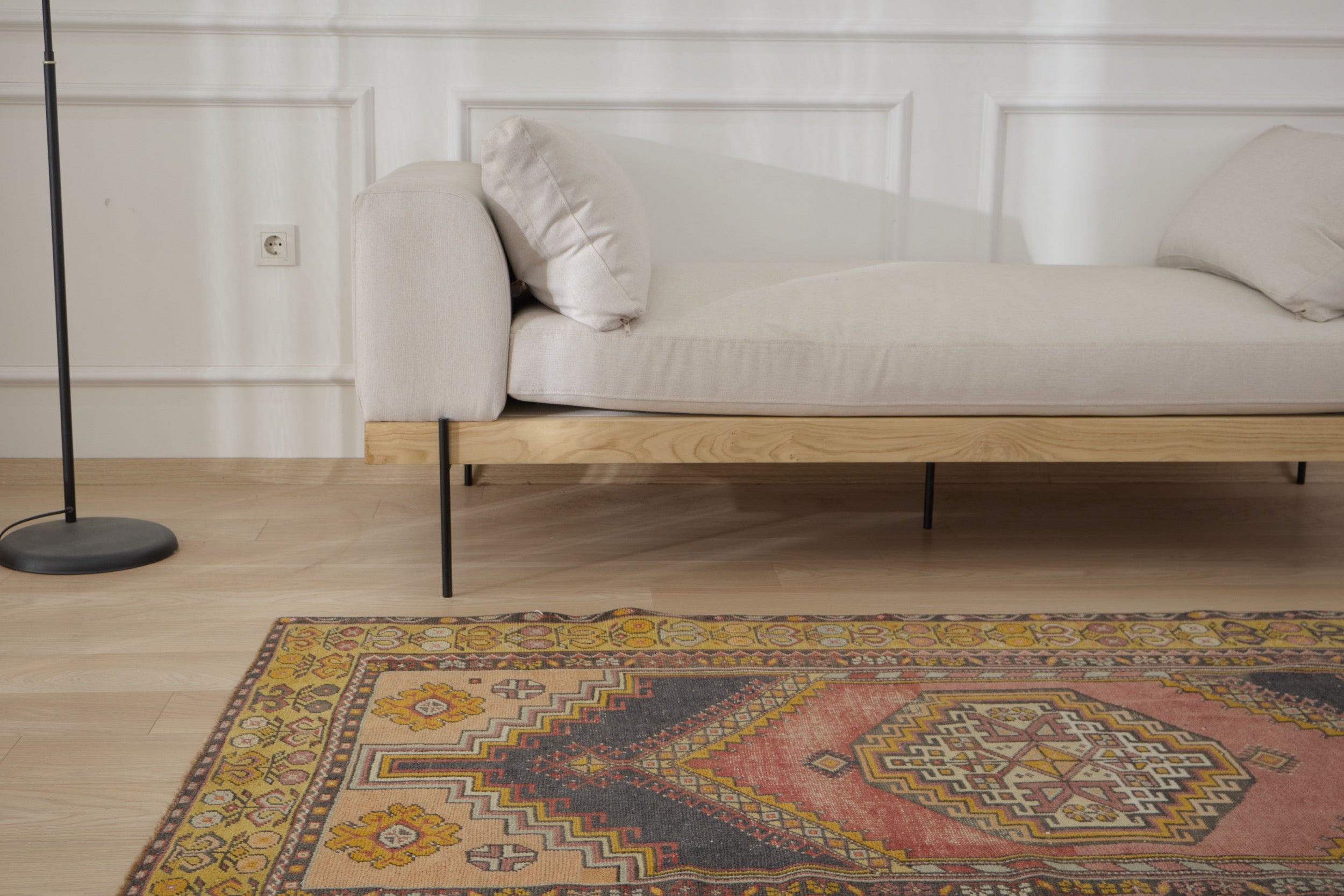 Handwoven tradition meets modern style. The Violetta Rug. | Kuden Rugs