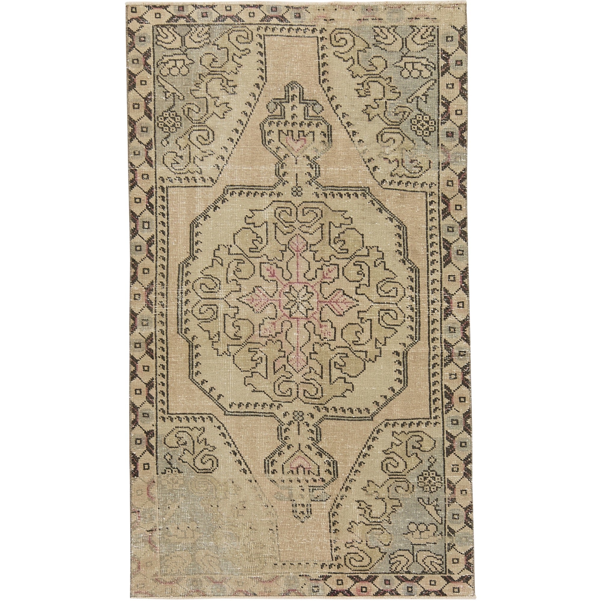 Viviana | Vintage Turkish Splendor | Exquisite Pink Rug | Kuden Rugs