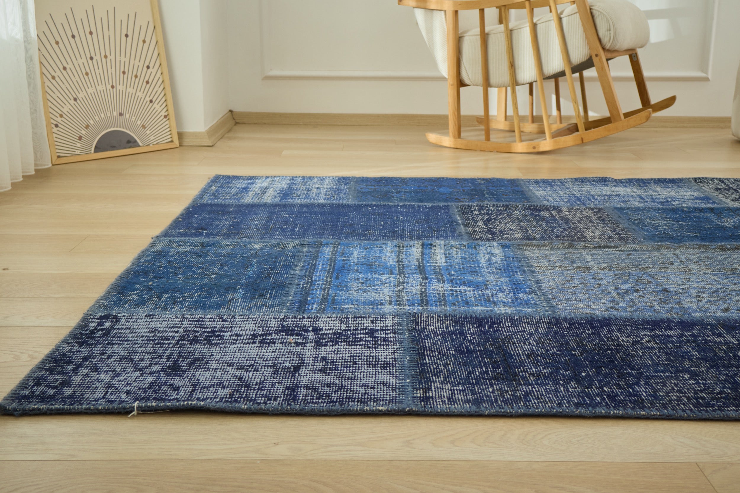 Handwoven tradition meets modern style. The Wilma Rug. | Kuden Rugs
