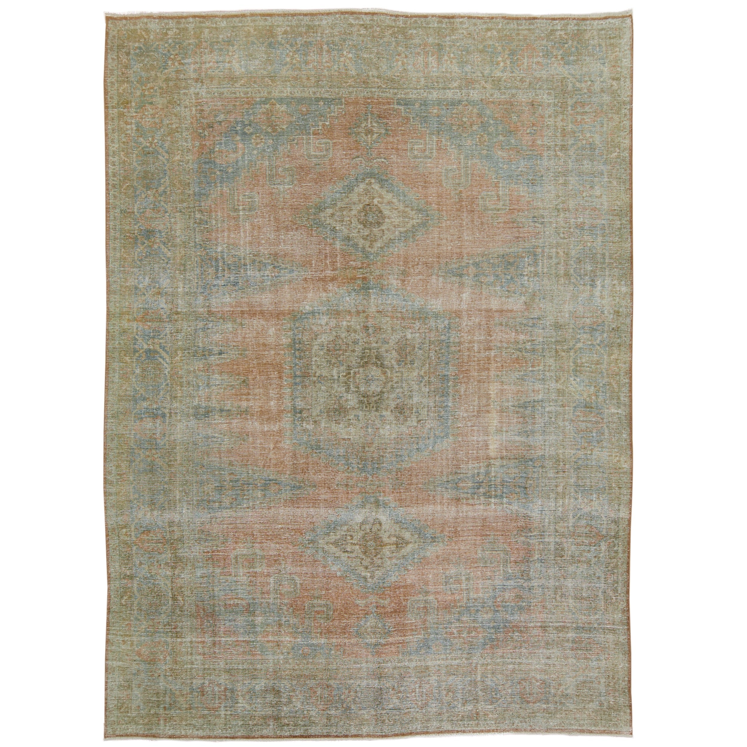 Yamuna - Geometric Grandeur | Kuden Rugs