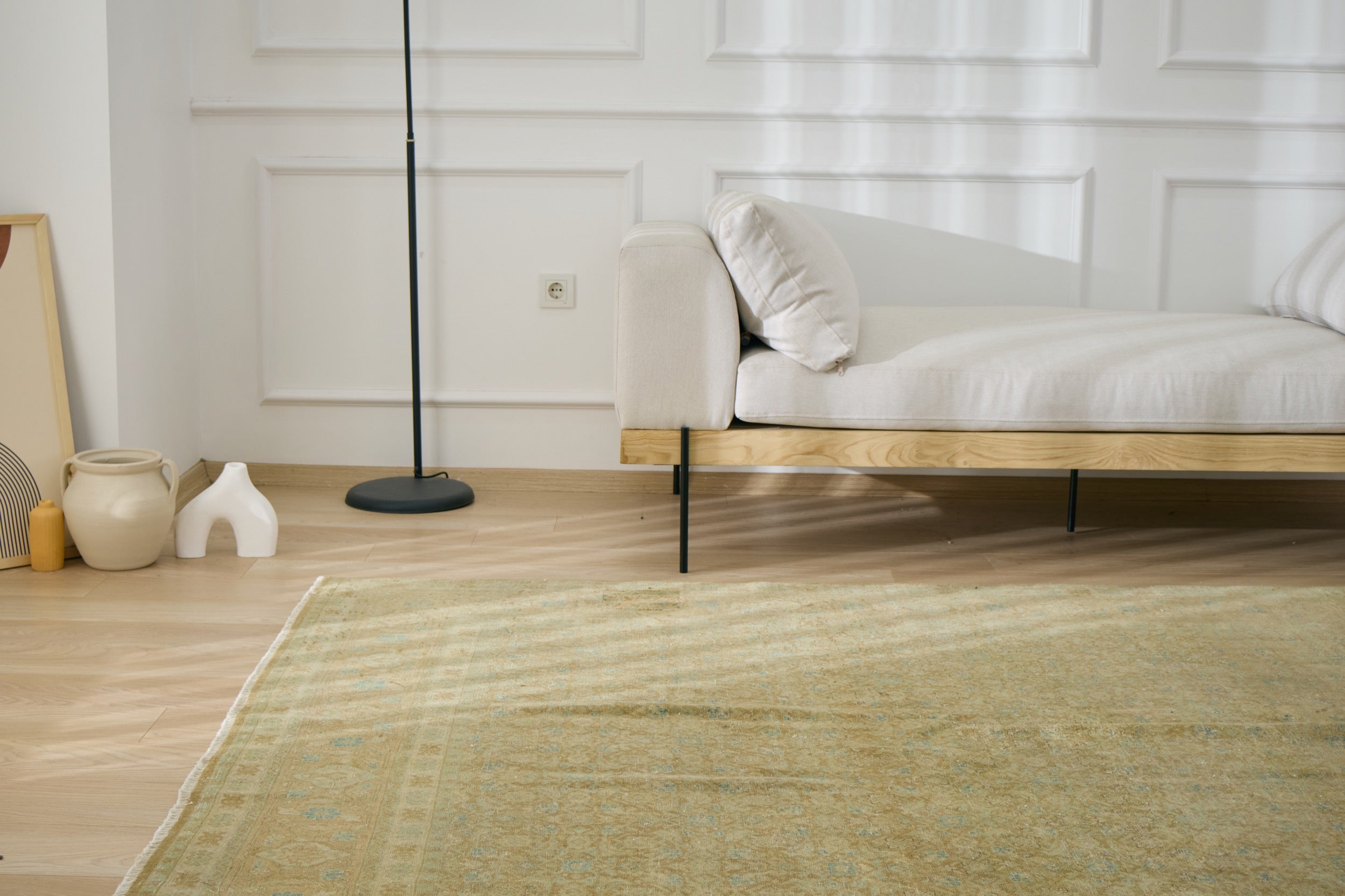 Zady - Antique washed Area Rug Charm | Kuden Rugs