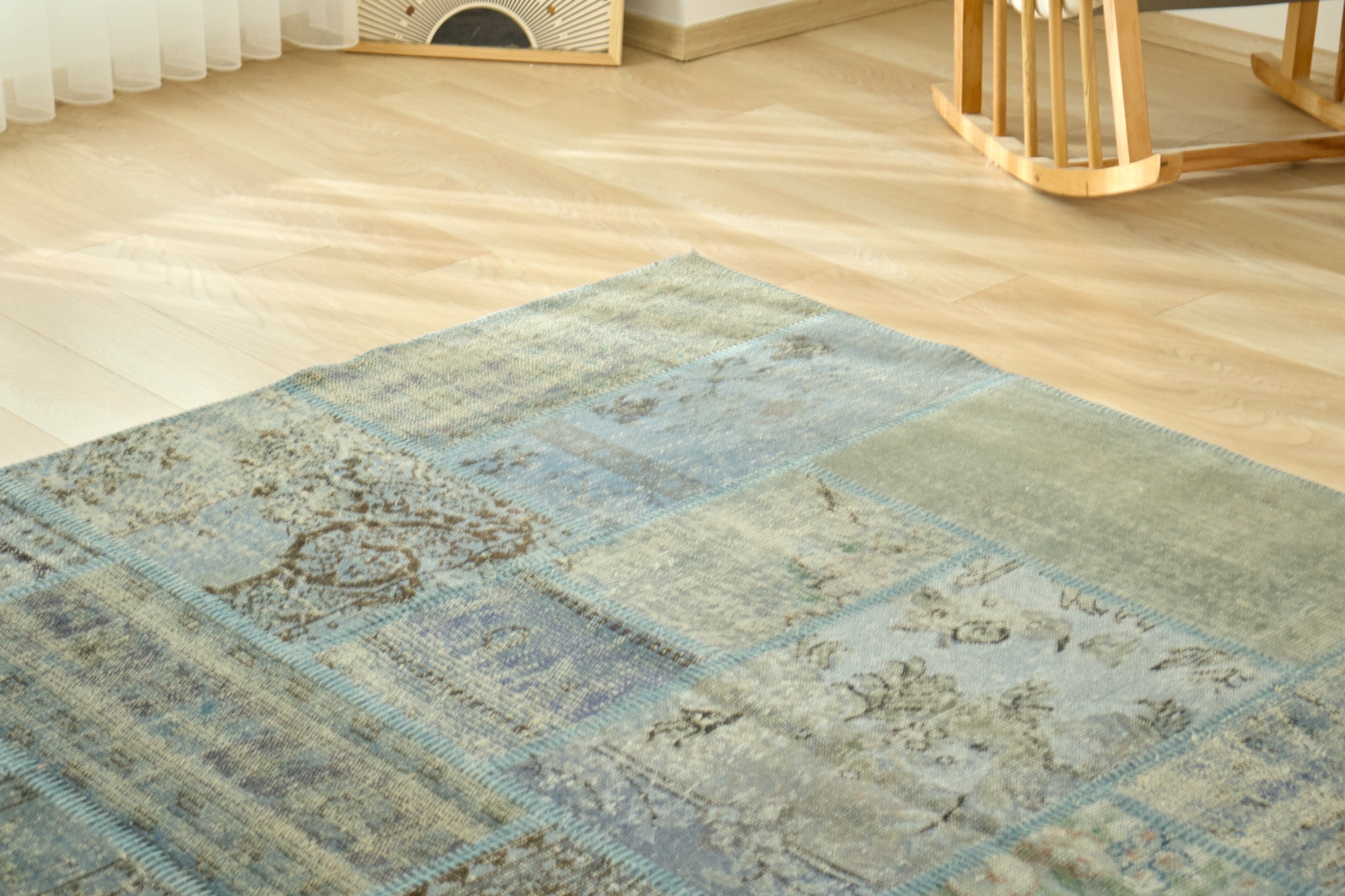 Zannah - Vintage Patchwork Rug | Kuden Rugs