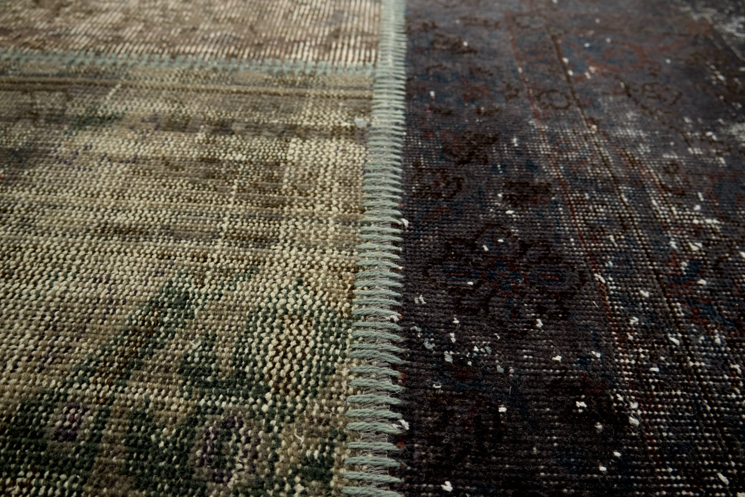 Zanthe - Vintage Patchwork Rug | Kuden Rugs