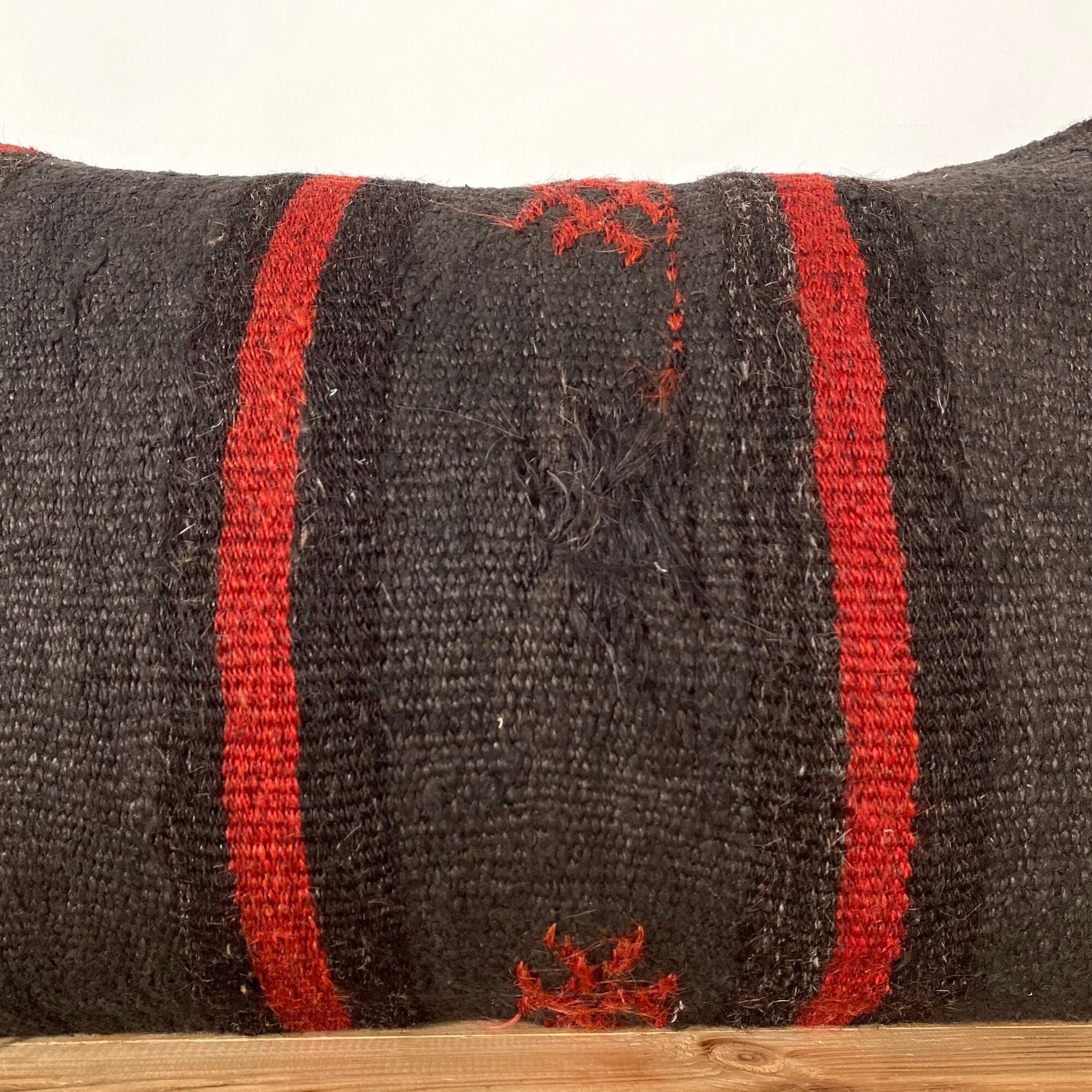 Leandra - Brown Hemp Pillow Cover