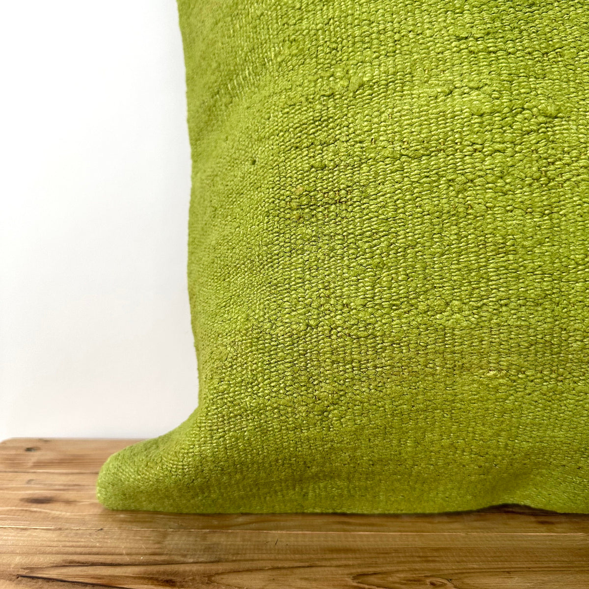 Chloelle - Green Hemp Pillow Cover