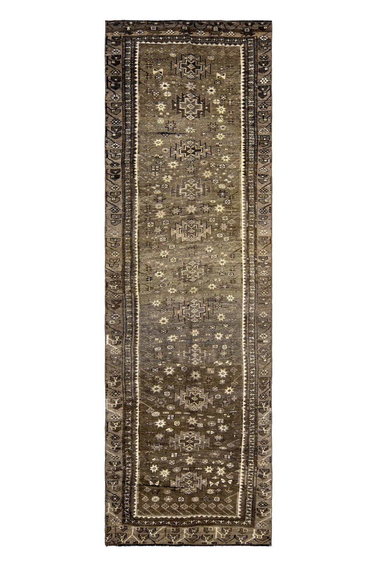 Kourtney - Vintage Turkish Rug Runner - kudenrugs