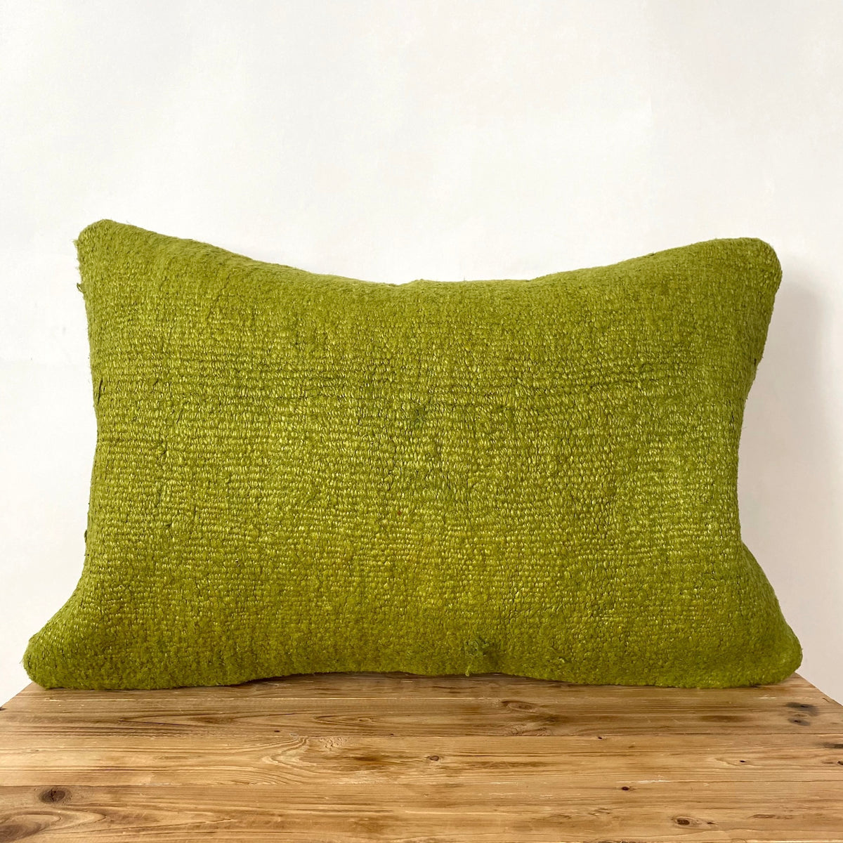 Gemmina - Olive Green Hemp Pillow Cover - kudenrugs