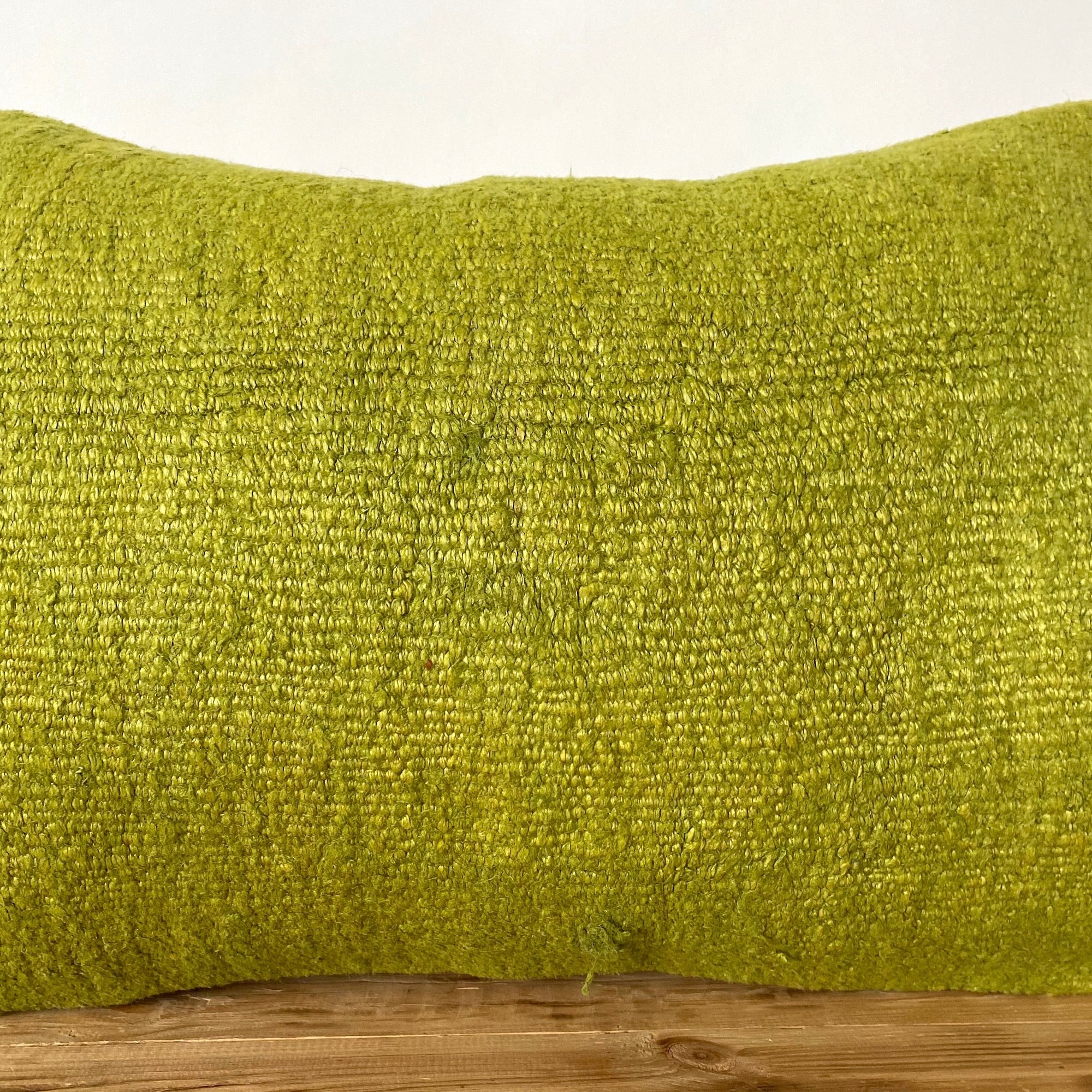 Gemmina - Olive Green Hemp Pillow Cover - kudenrugs