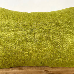 Gemmina - Olive Green Hemp Pillow Cover - kudenrugs