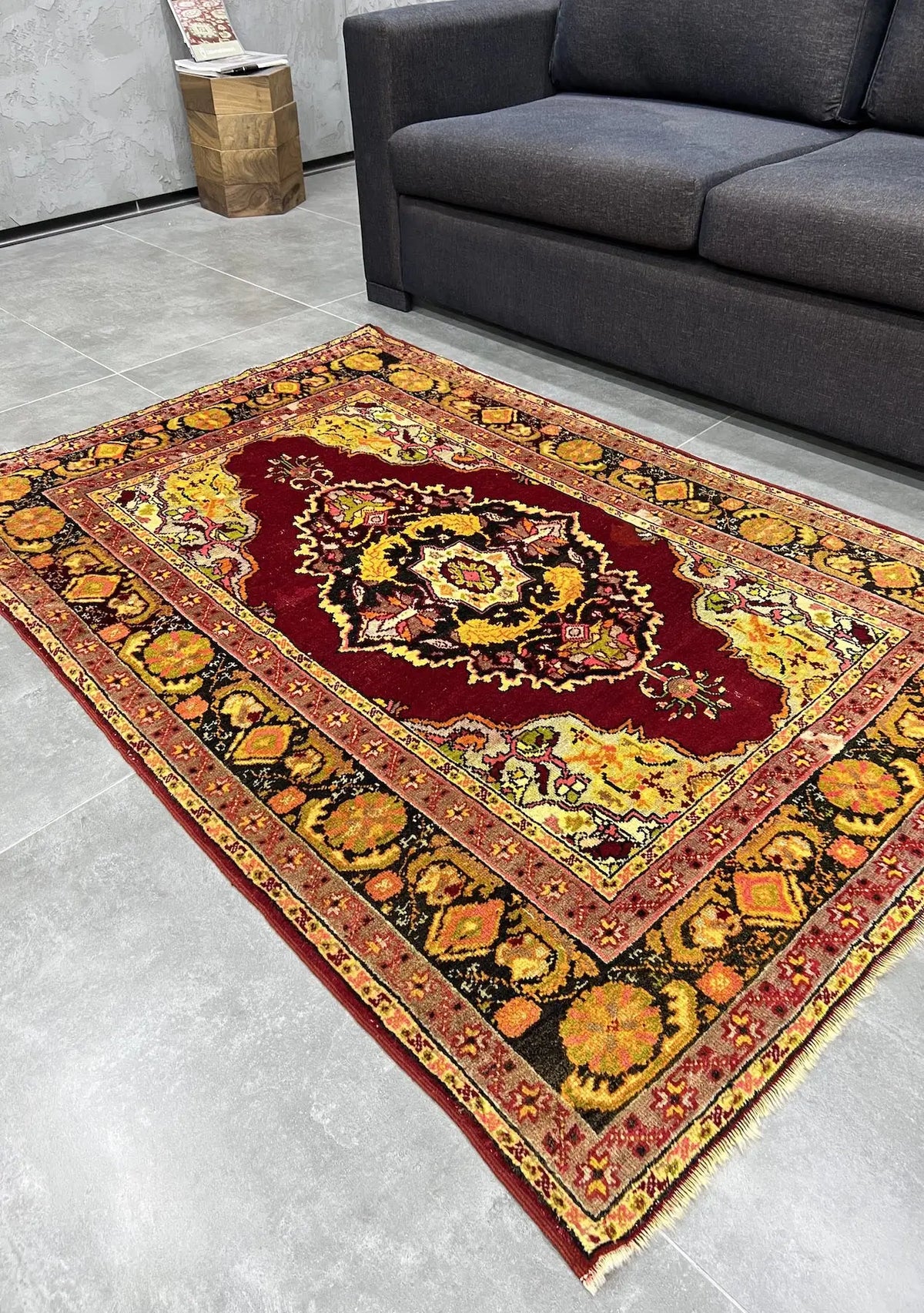 Abigayle - Vintage Anatolian Rug - kudenrugs