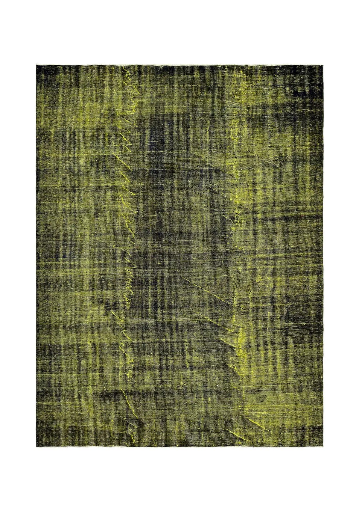 Braelynn - Vintage Yellow Overdyed Rug - kudenrugs