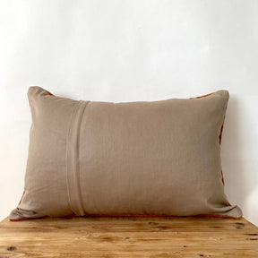 Chauntel - Brick Hemp Pillow Cover - kudenrugs
