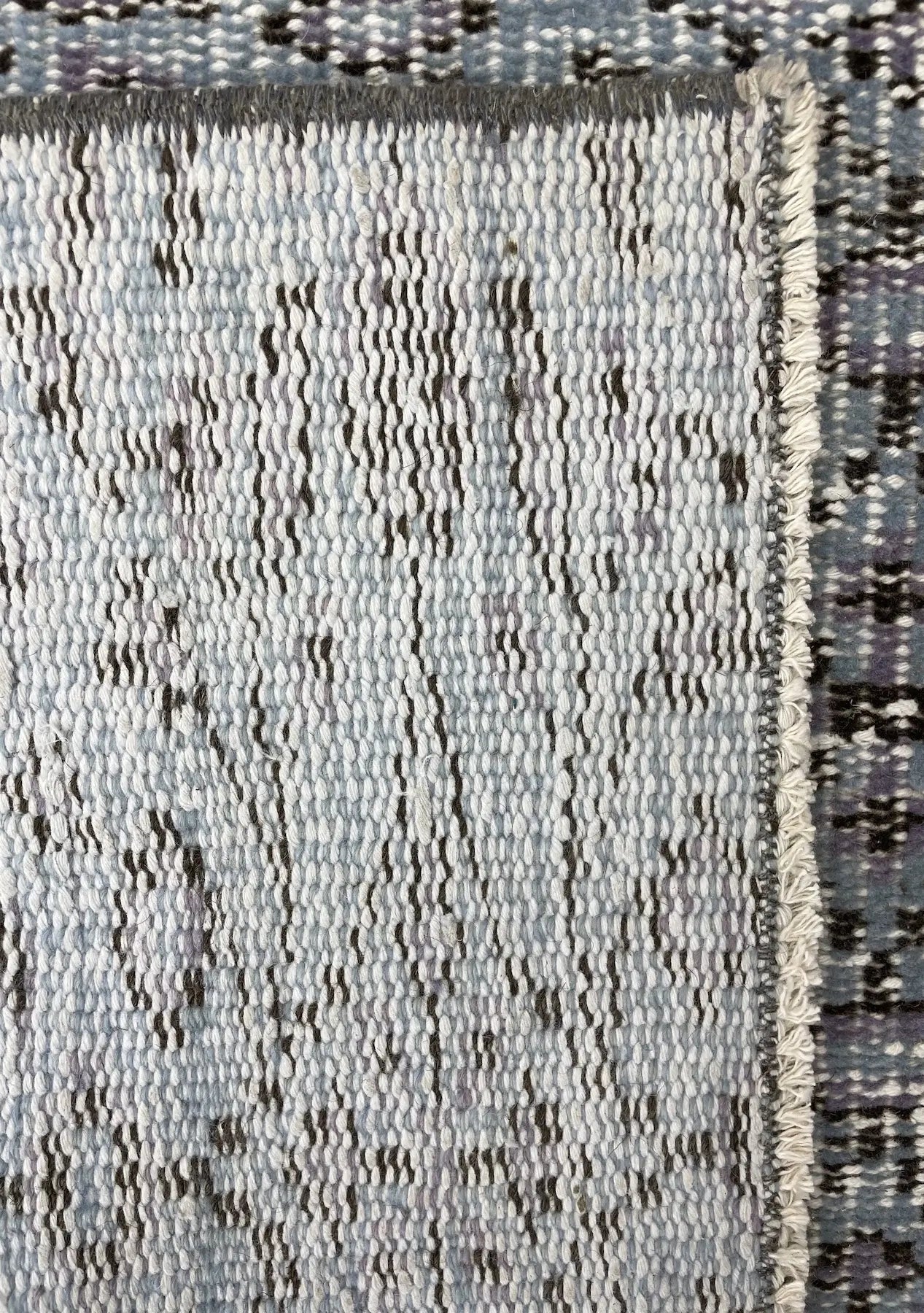 Jessica - Vintage Blue Overdyed Rug - kudenrugs