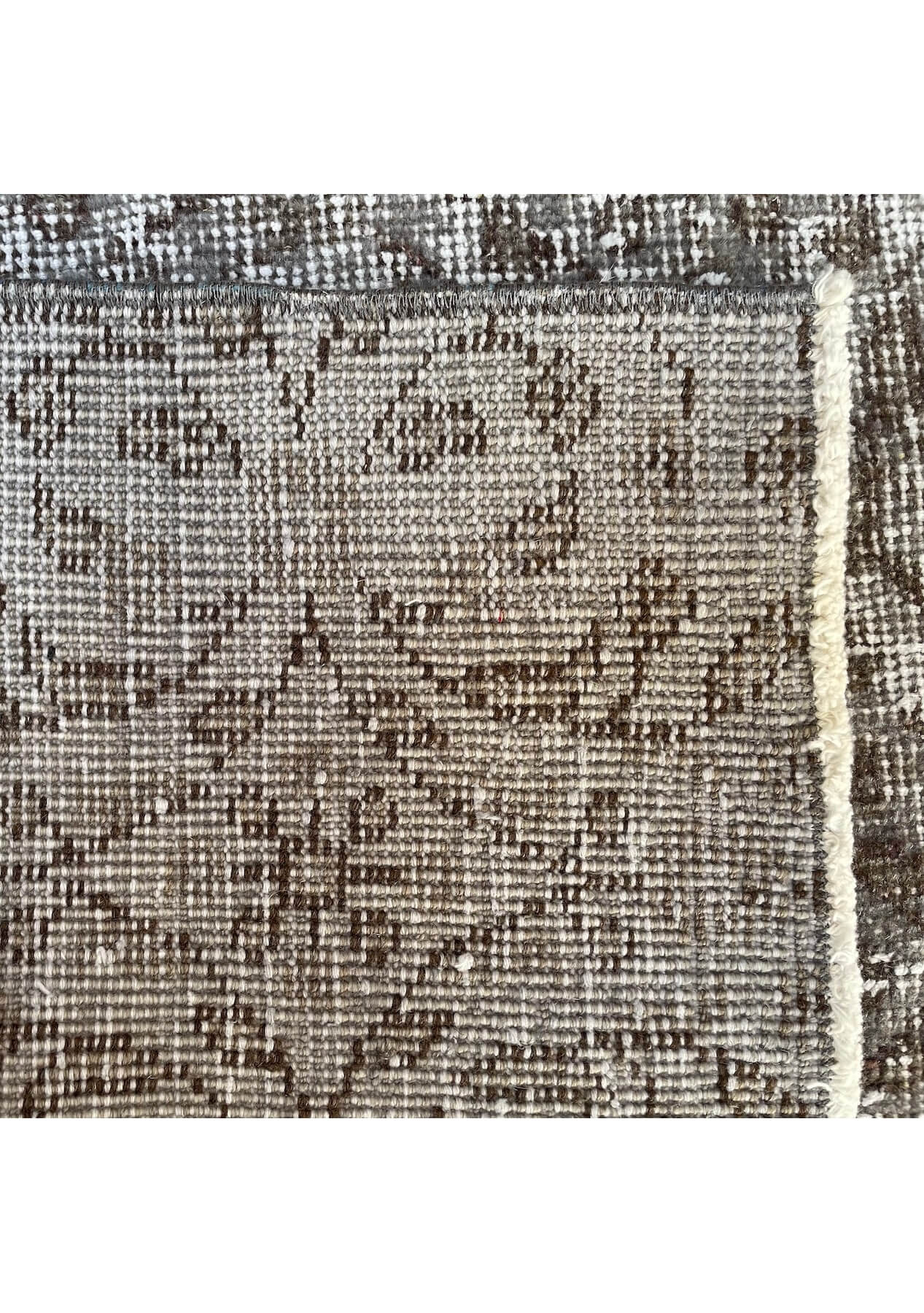 Leona - Vintage Gray Overdyed Rug - kudenrugs