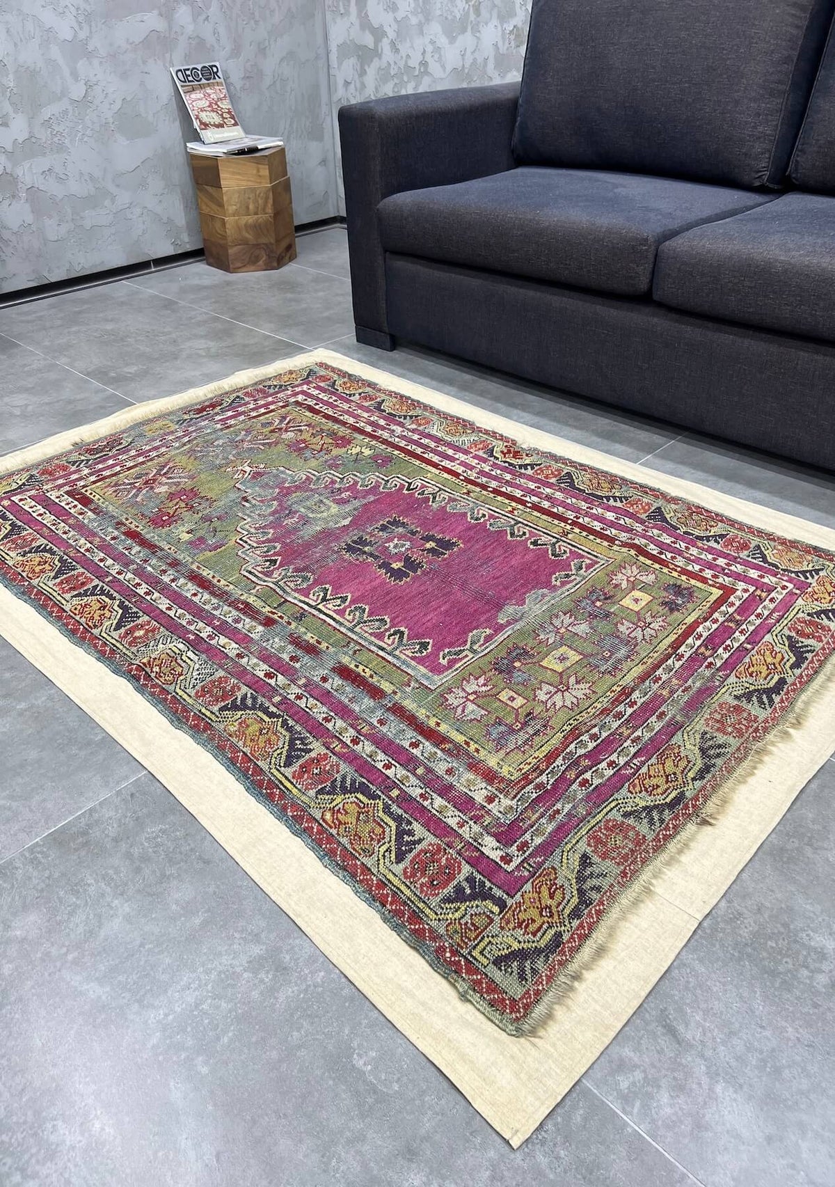 Leticia - Vintage Anatolian Rug - kudenrugs