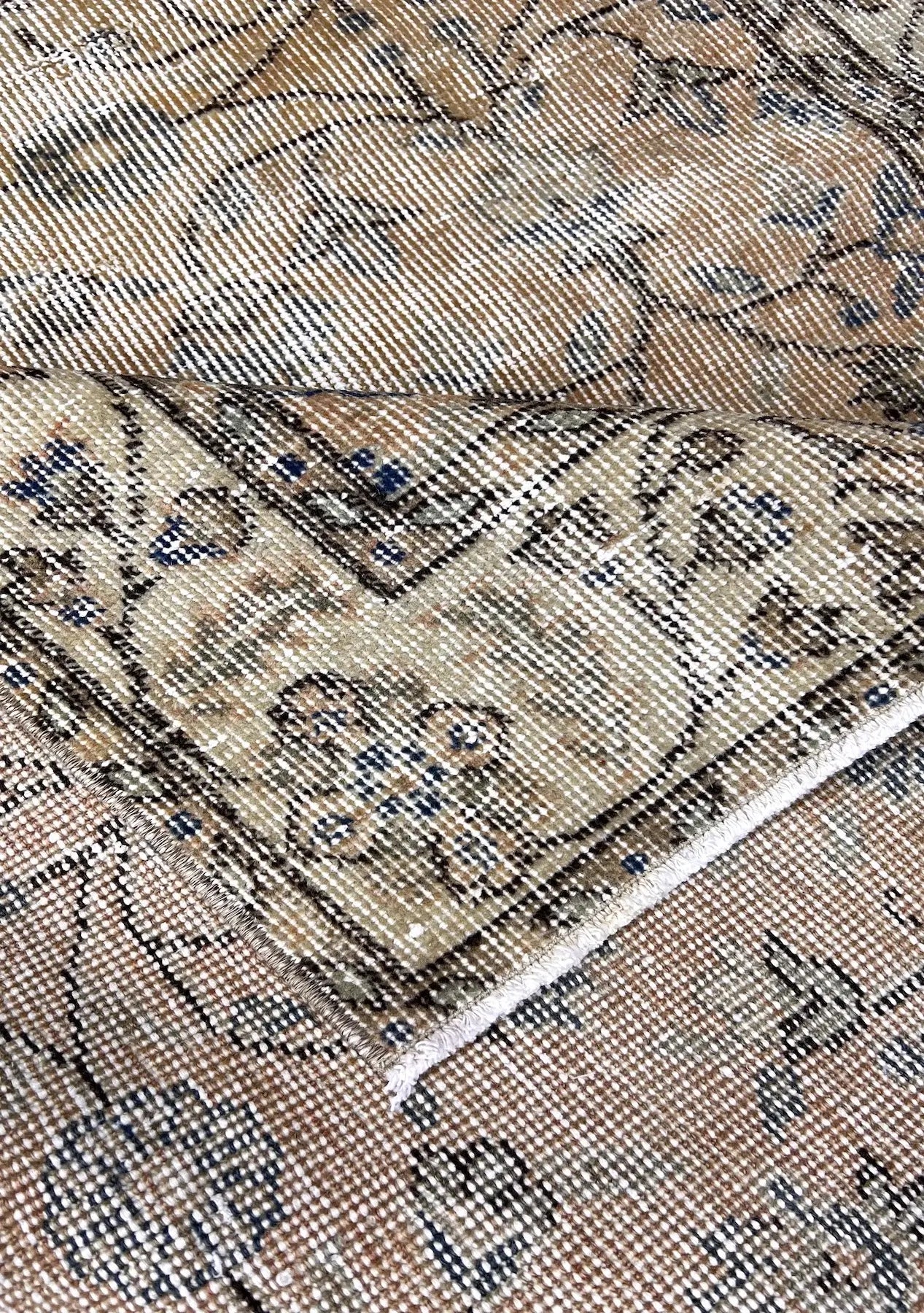 Oaklee - Vintage Orange Antique Washed Rug - kudenrugs