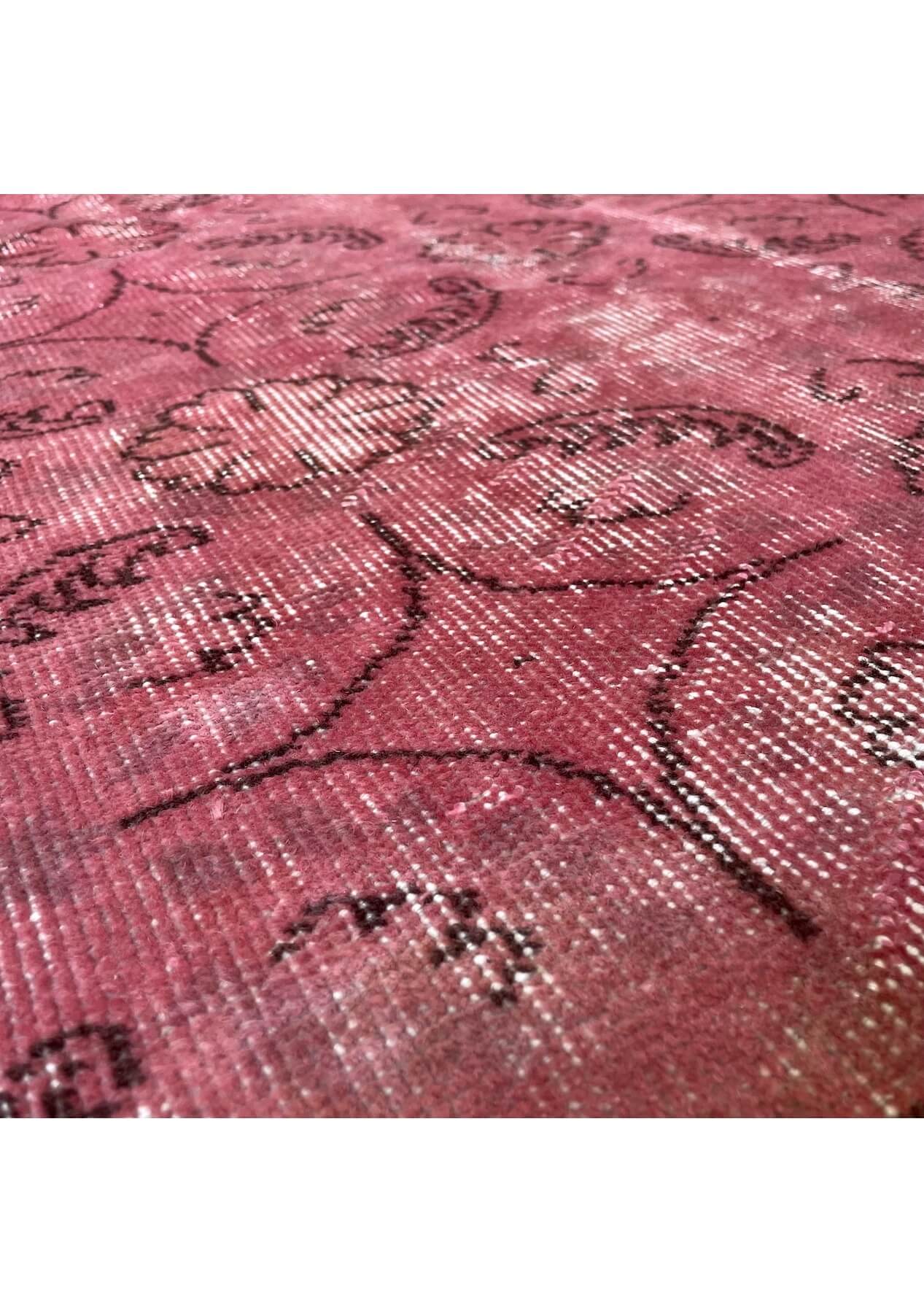 Sarah - Vintage Pink Overdyed Rug - kudenrugs