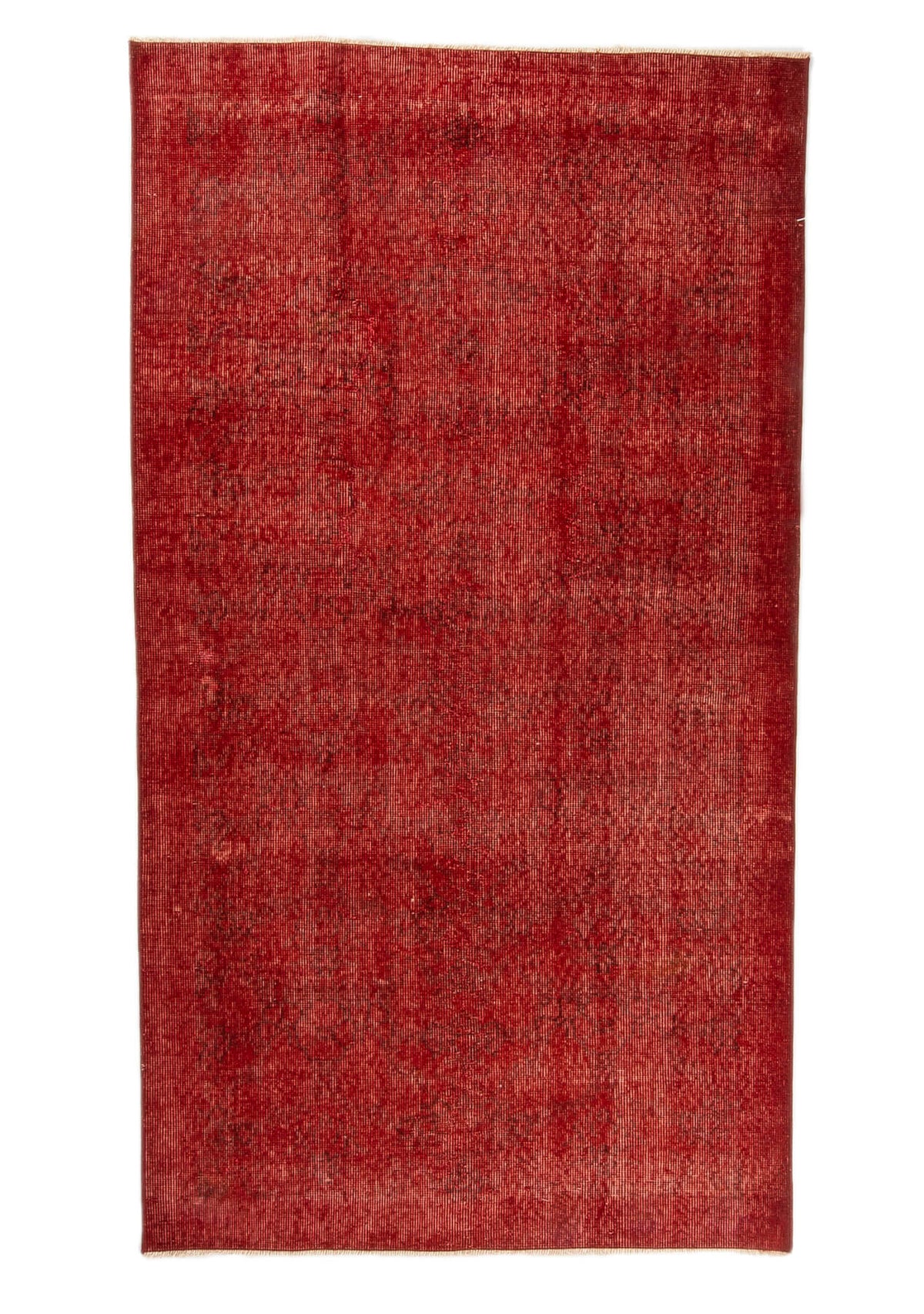 Sloane - Vintage Red Overdyed Rug - kudenrugs