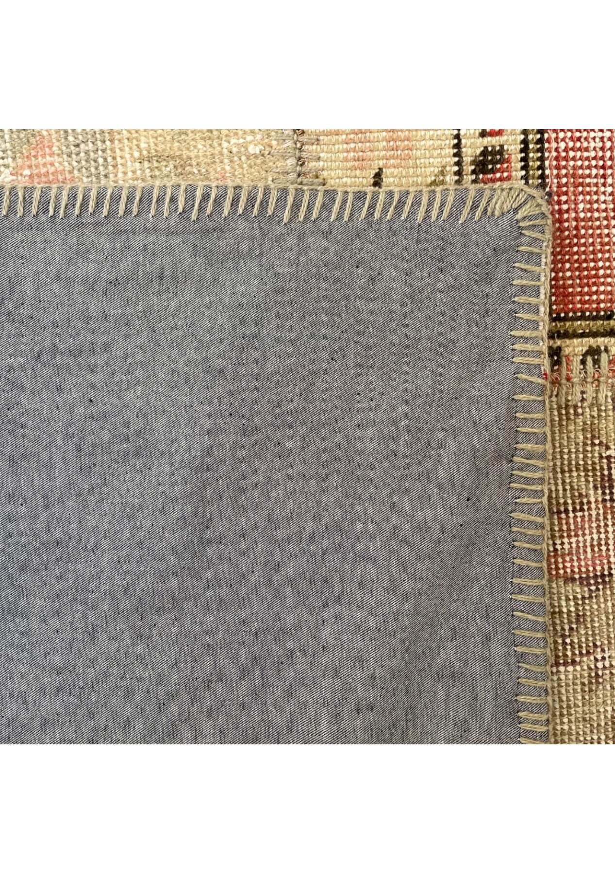 Thelma - Vintage Turkish Patchwork Rug - kudenrugs