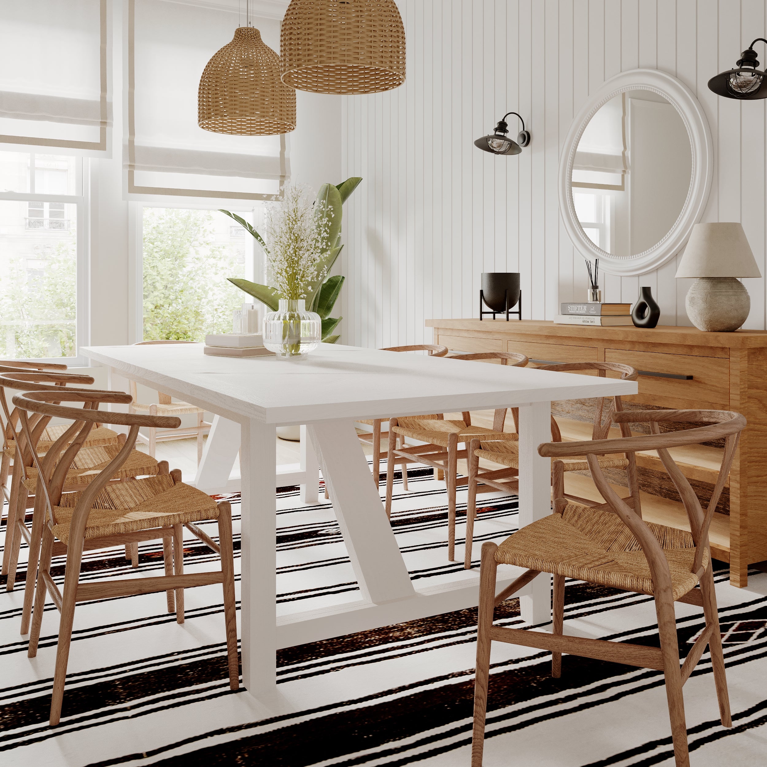 White Rugs | Shop Premium Handmade Rugs - Kuden Rugs
