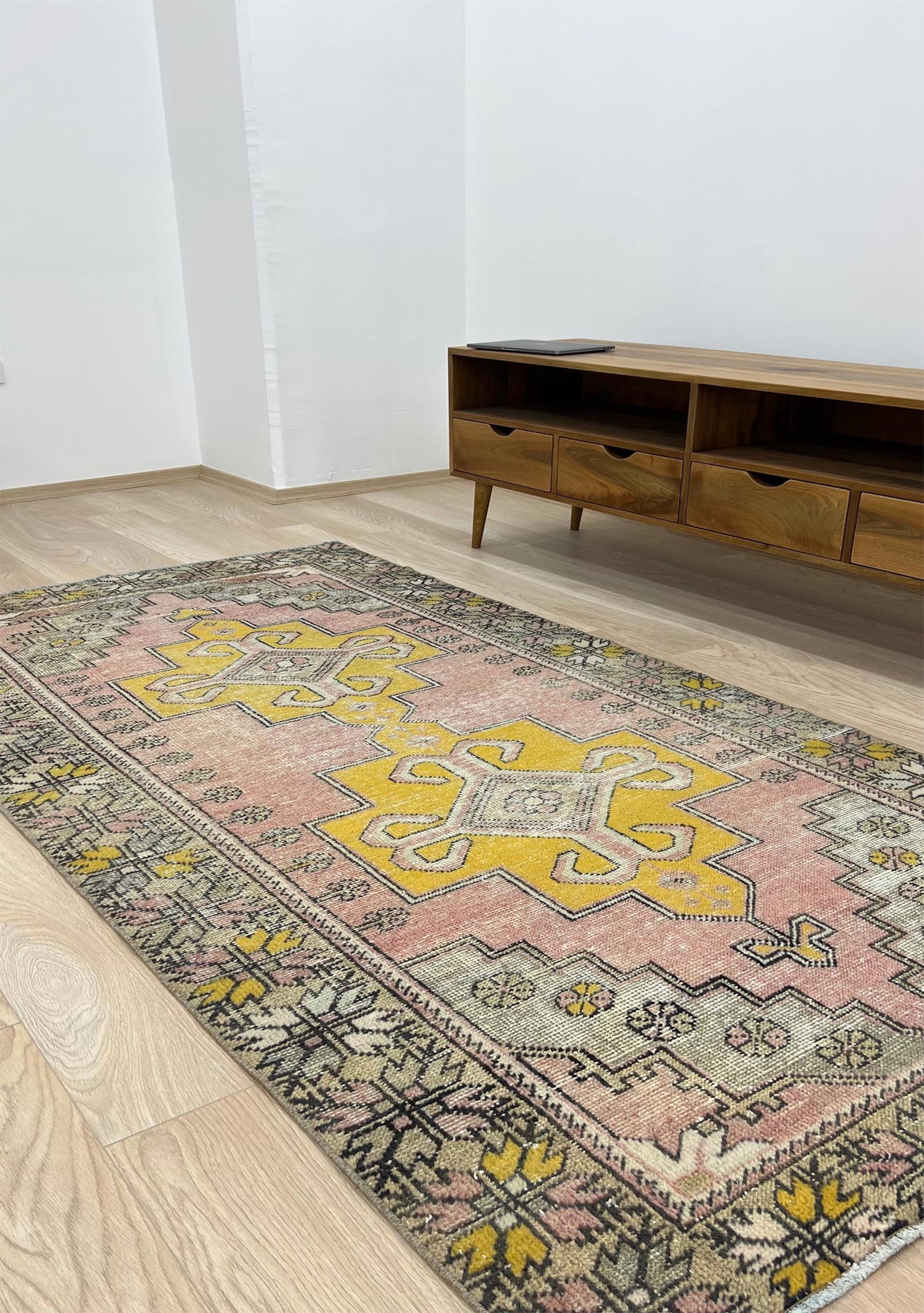 Mavi - Vintage Turkish Anatolian Rug