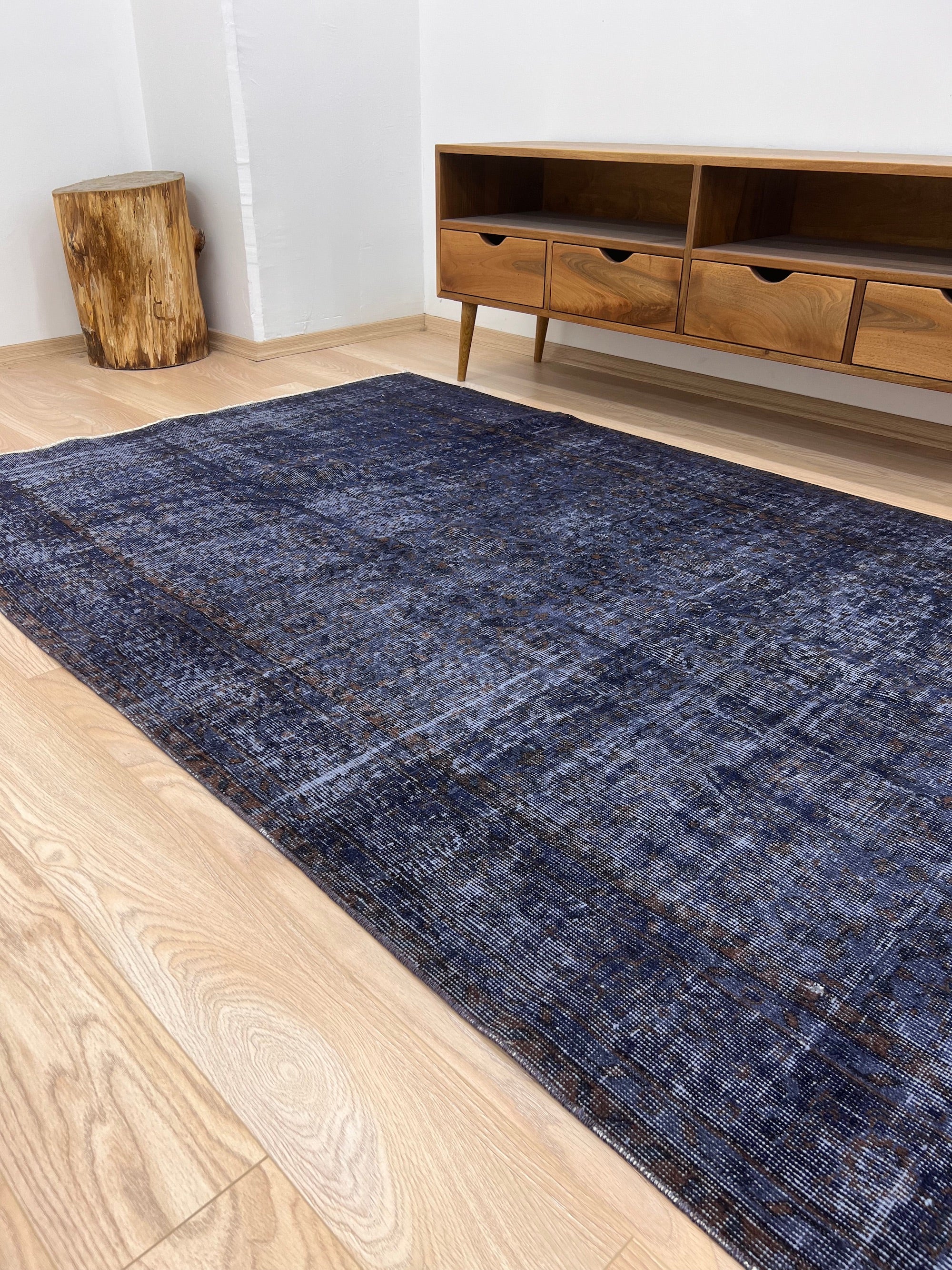 Daelyne - Vintage Turkish Overdyed Rug