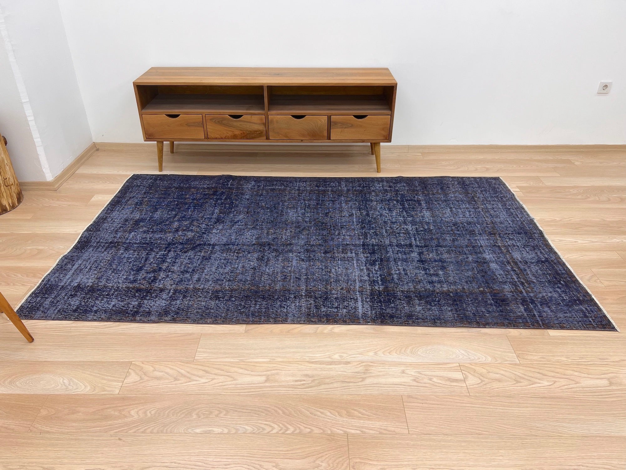 Daelyne - Vintage Turkish Overdyed Rug