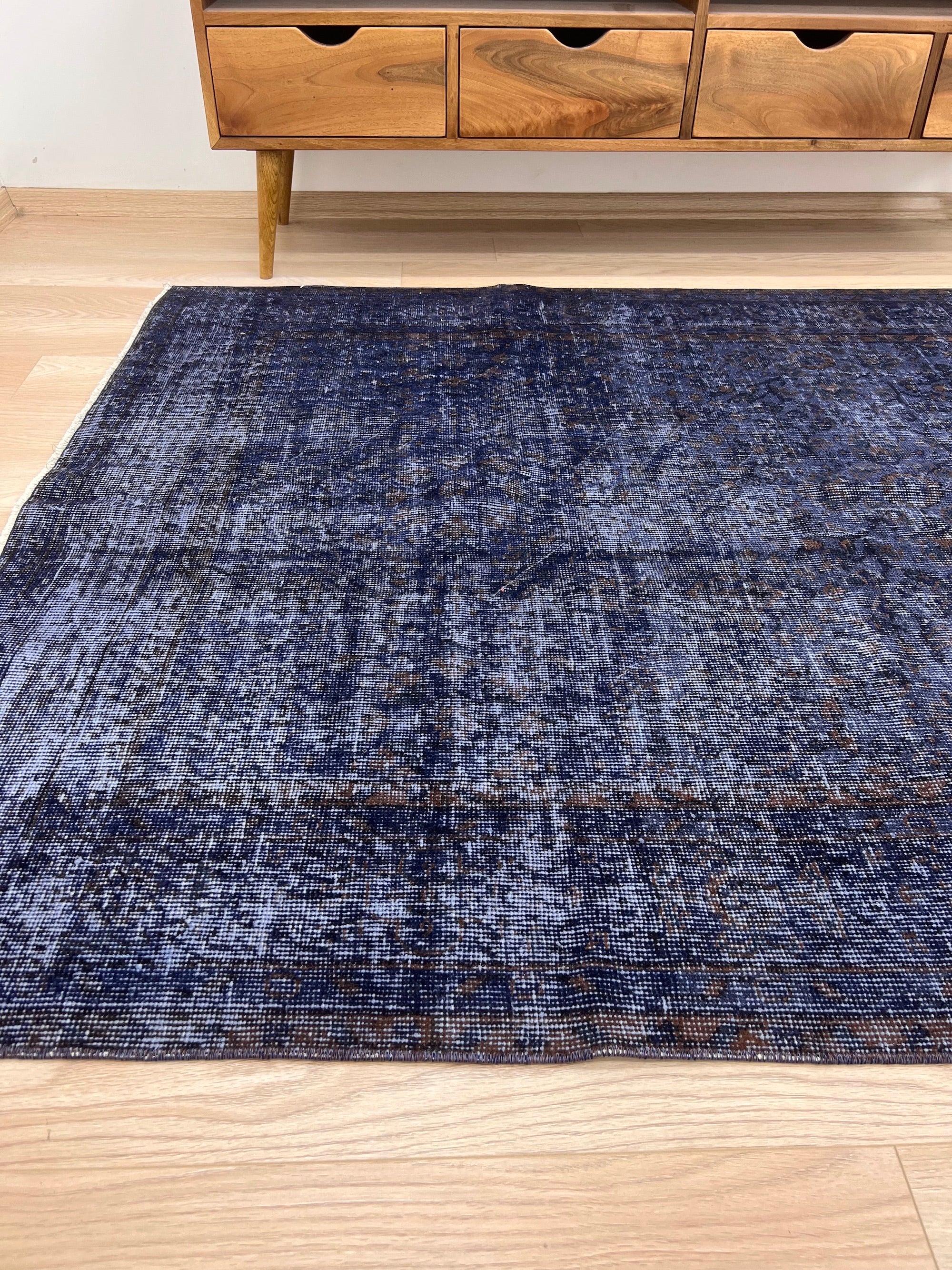 Daelyne - Vintage Turkish Overdyed Rug