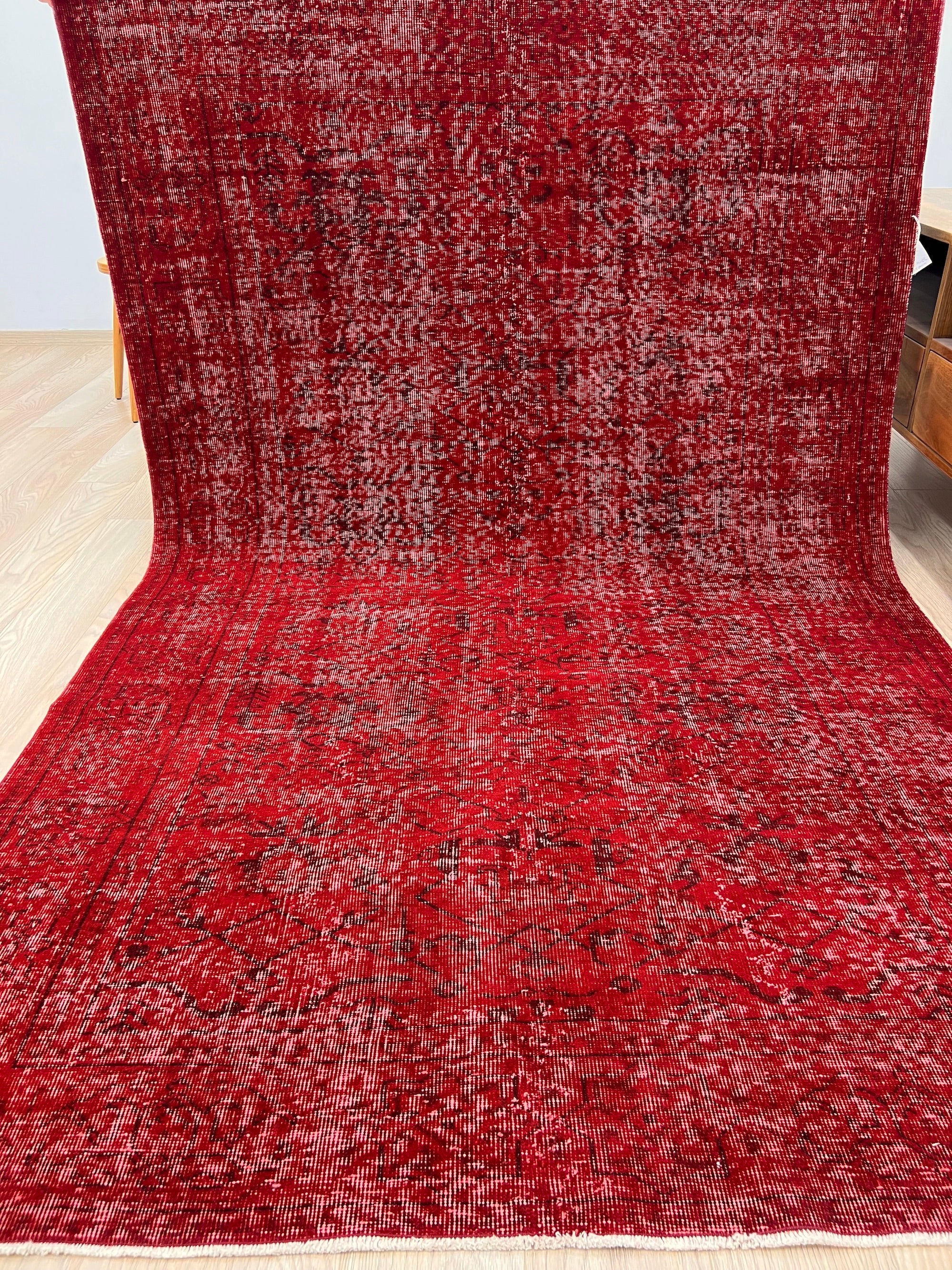 Abbellonna - Vintage Turkish Overdyed Rug