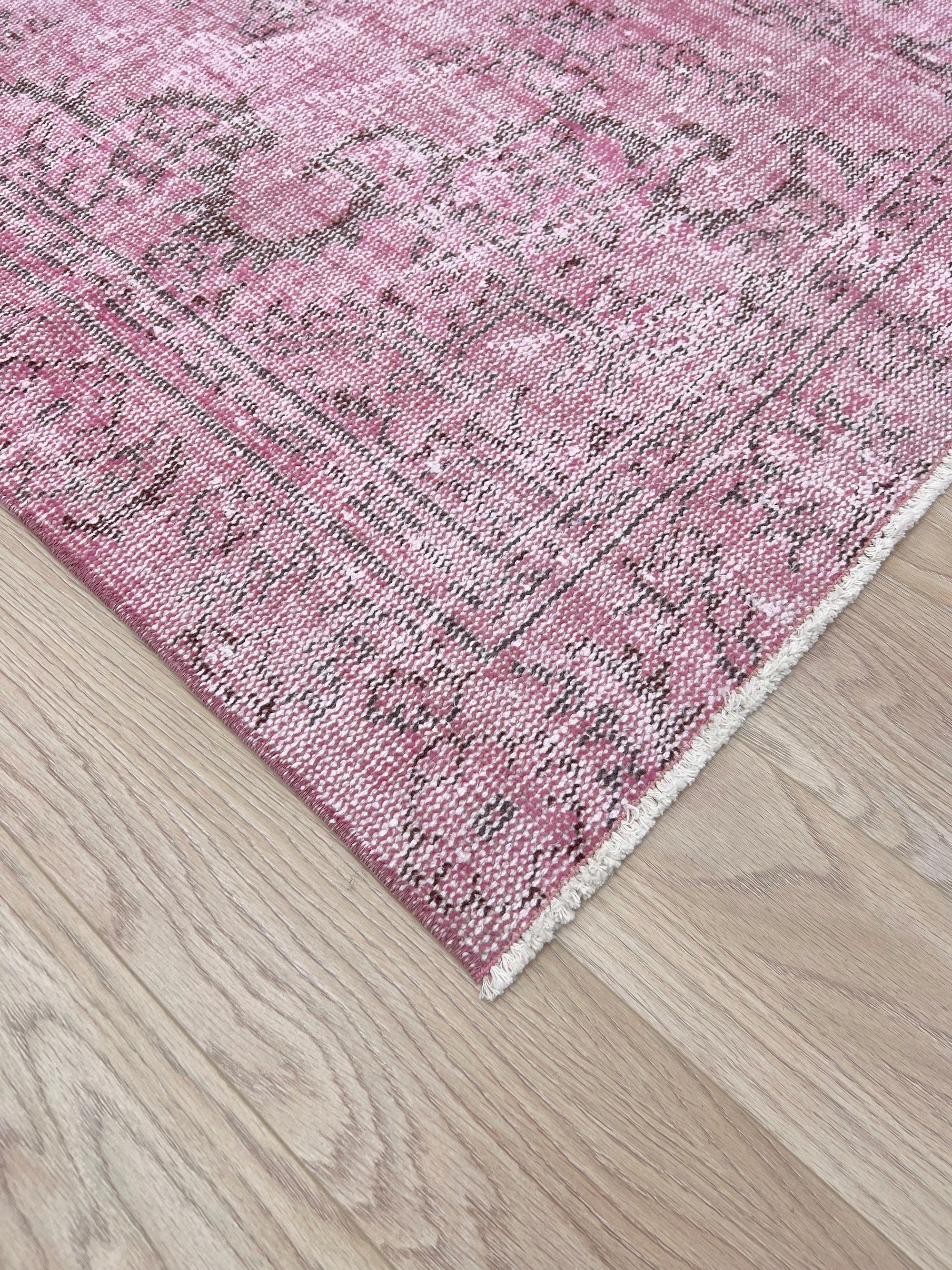 Nafiza - Vintage Turkish Overdyed Rug