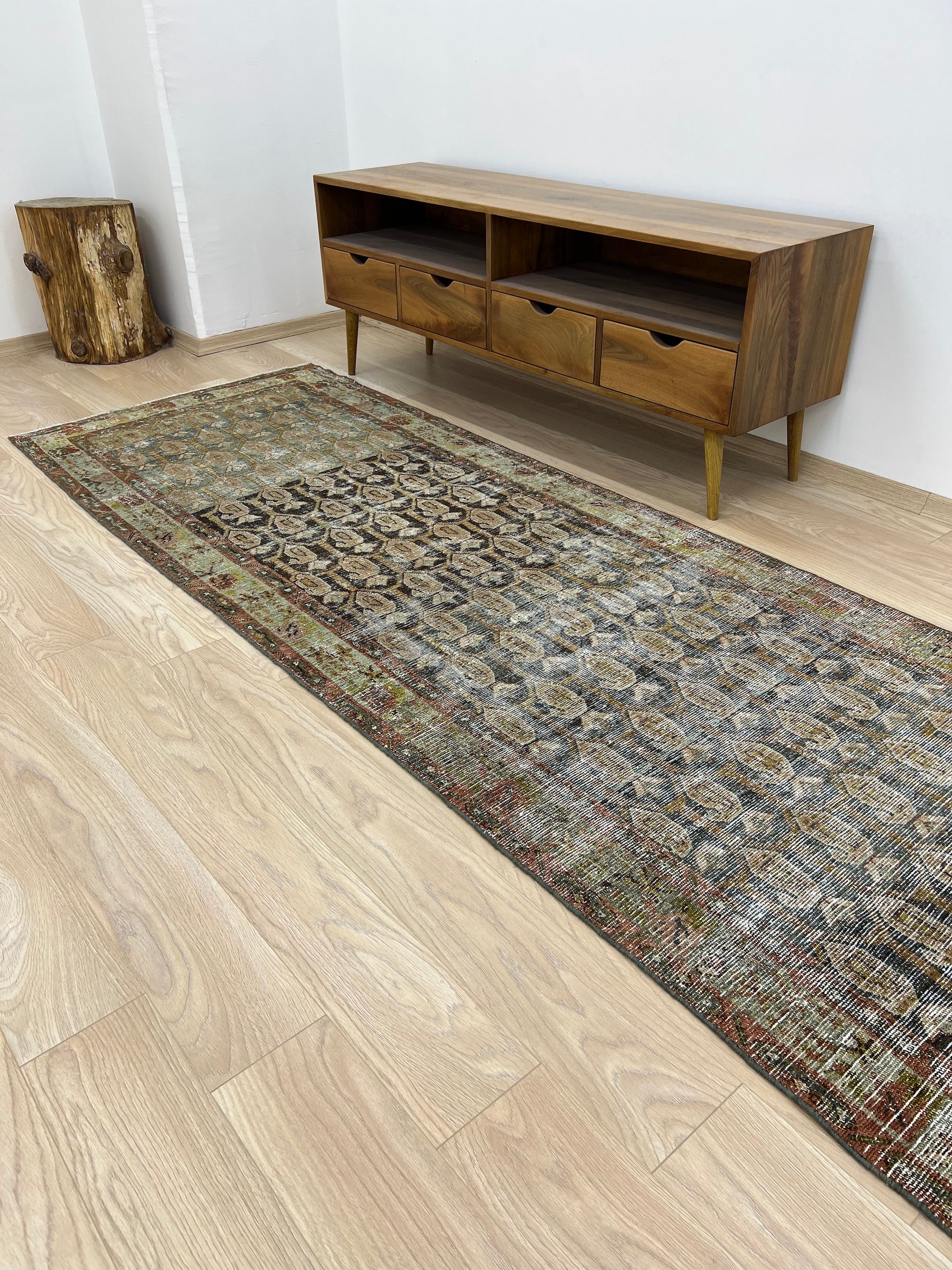 Hillah - Vintage Persian Rug Runner